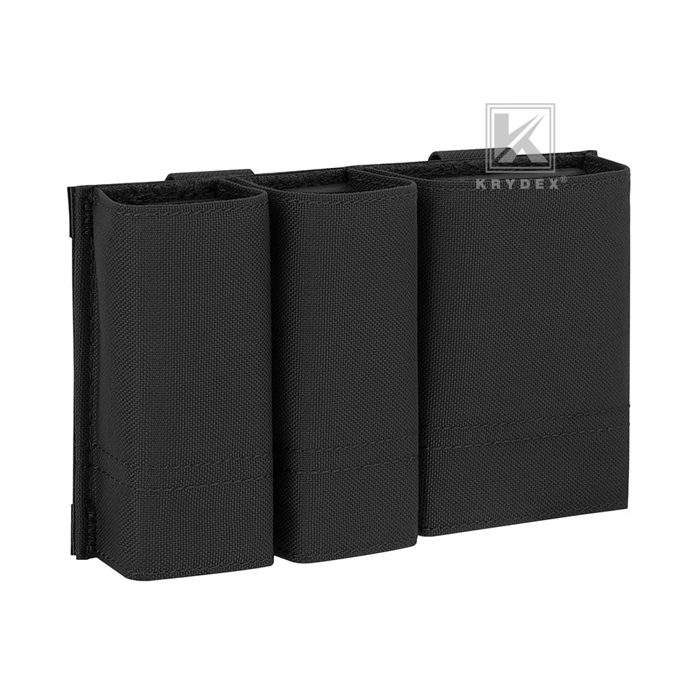 Krydex Tactical Double 9mm & 5.56 Magazine Pouch Mag Holder Duty Belt & Molle Compatible