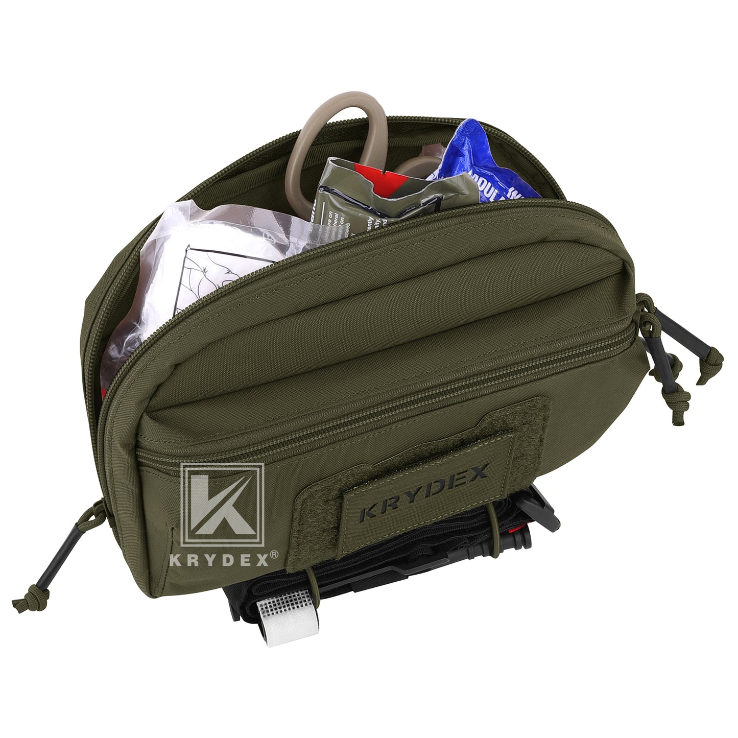 Krydex Tactical GP Pouch Modular MOLLE Utility Pouch Front Pocket for Vest and Chest Rig