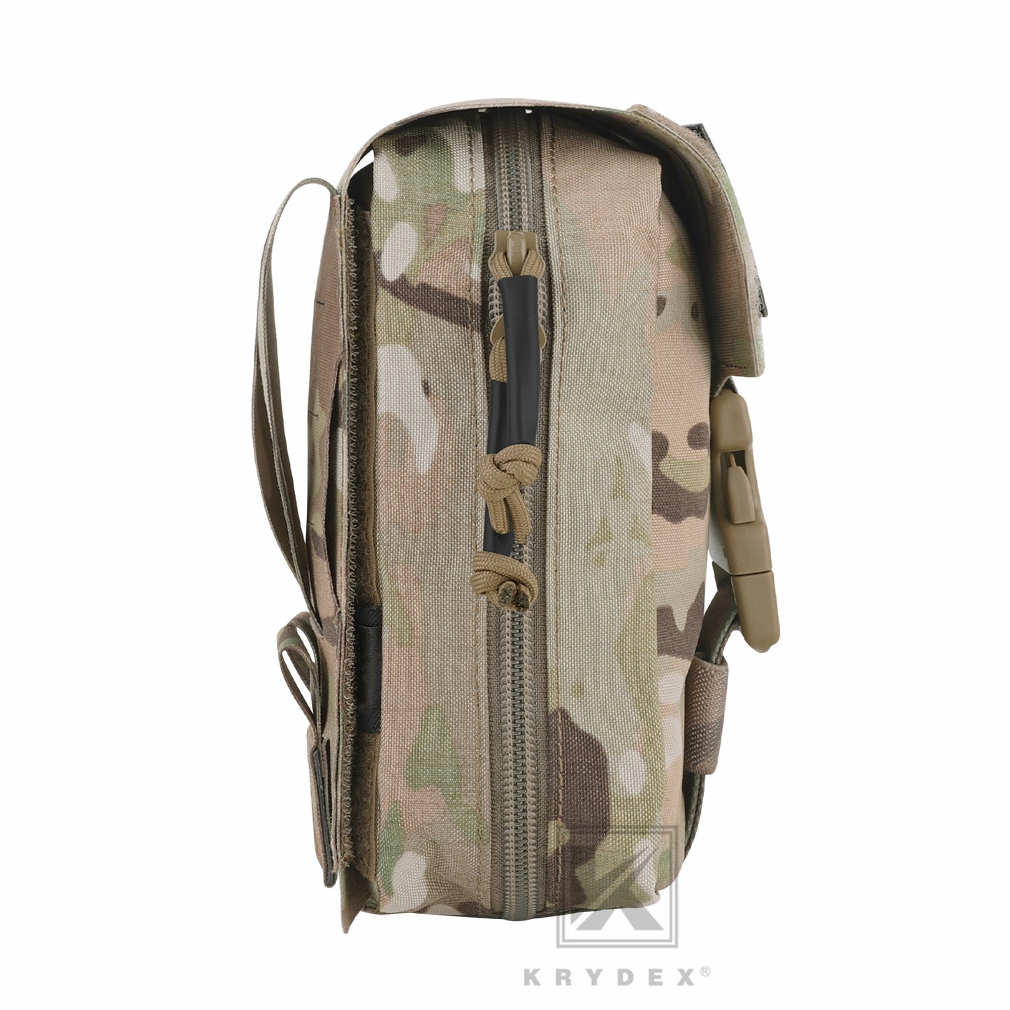 Krydex Tactical Rip Away Medical Pouch Tear Off First Aid IFAK Pouch Trauma Bag Molle & Belt Outdoor Emergency Survival Bag