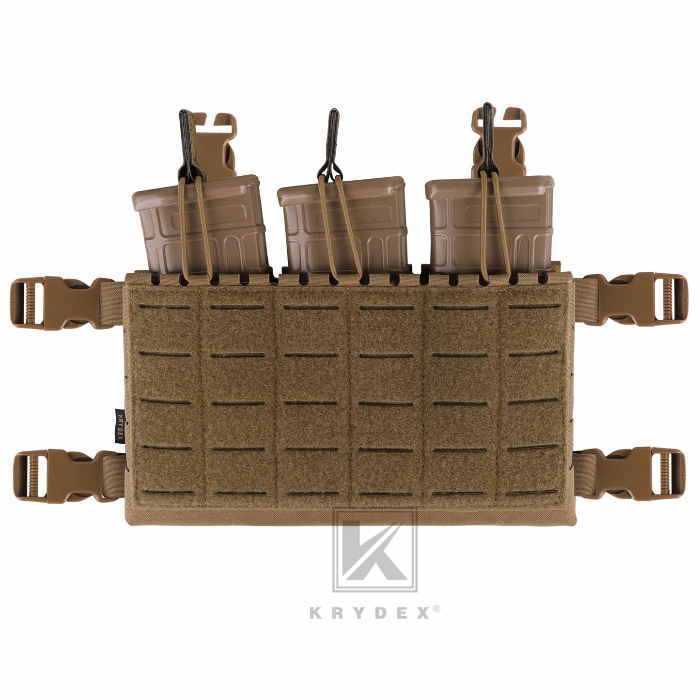 Krydex Tactical MK5 Micro Fight Chassis Laser Cut Chest Rig Lightweight Tactical Vest 5.56 MP7 Magazine Placard