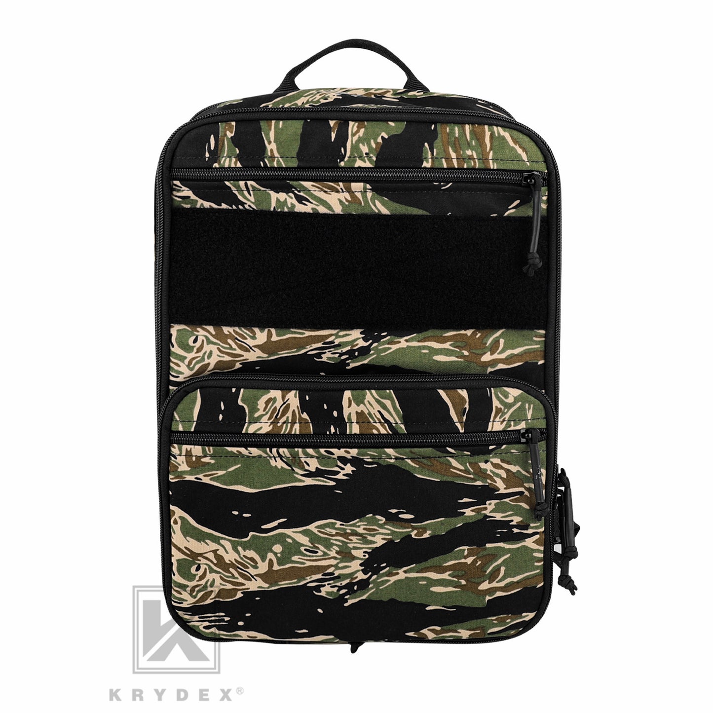 KRYDEX Tactical D3CR Chest Rig 5.56 7.62 Rifle Pistol Mag Pouch Placard Carrier with D3 Flatpack Tactical Backpack