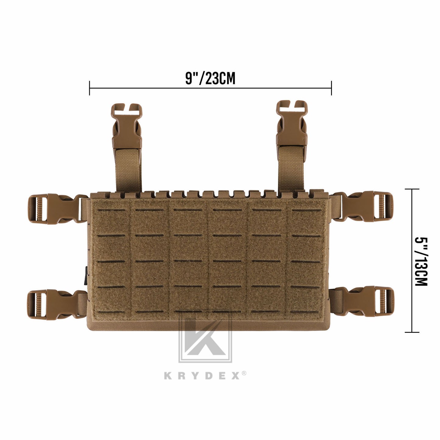 Krydex Tactical MK5 Micro Fight Chassis Laser Cut Chest Rig Lightweight Tactical Vest 5.56 MP7 Magazine Placard