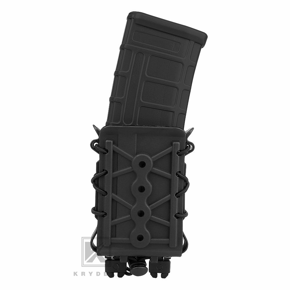 KRYDEX Tactical 5.56 7.62 Mag Pouch MOLLE Magazine Holster Carrier Hard Shell