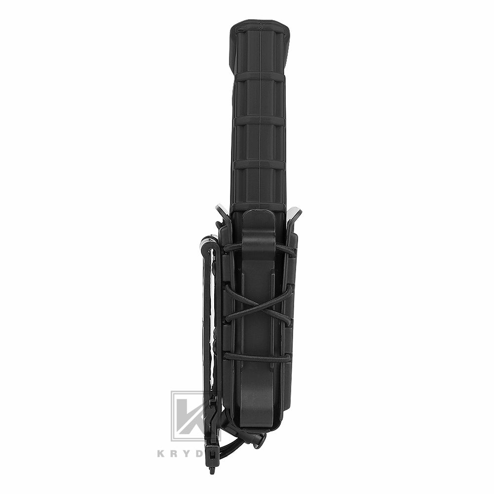 KRYDEX Tactical 5.56 7.62 Mag Pouch MOLLE Magazine Holster Carrier Hard Shell
