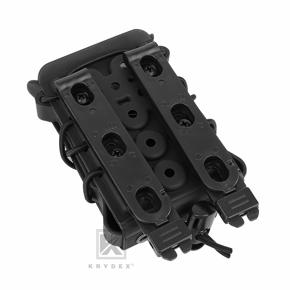 KRYDEX Tactical 5.56 7.62 Mag Pouch MOLLE Magazine Holster Carrier Hard Shell