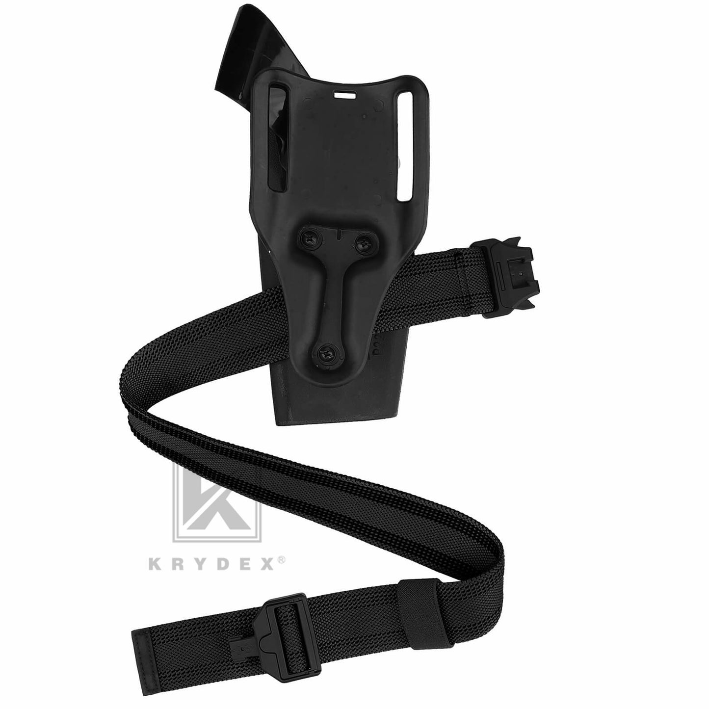 KRYDEX Tactical Leg Strap Magnet Quick Release 1.5" Elastic Thigh Strap Drop Holster