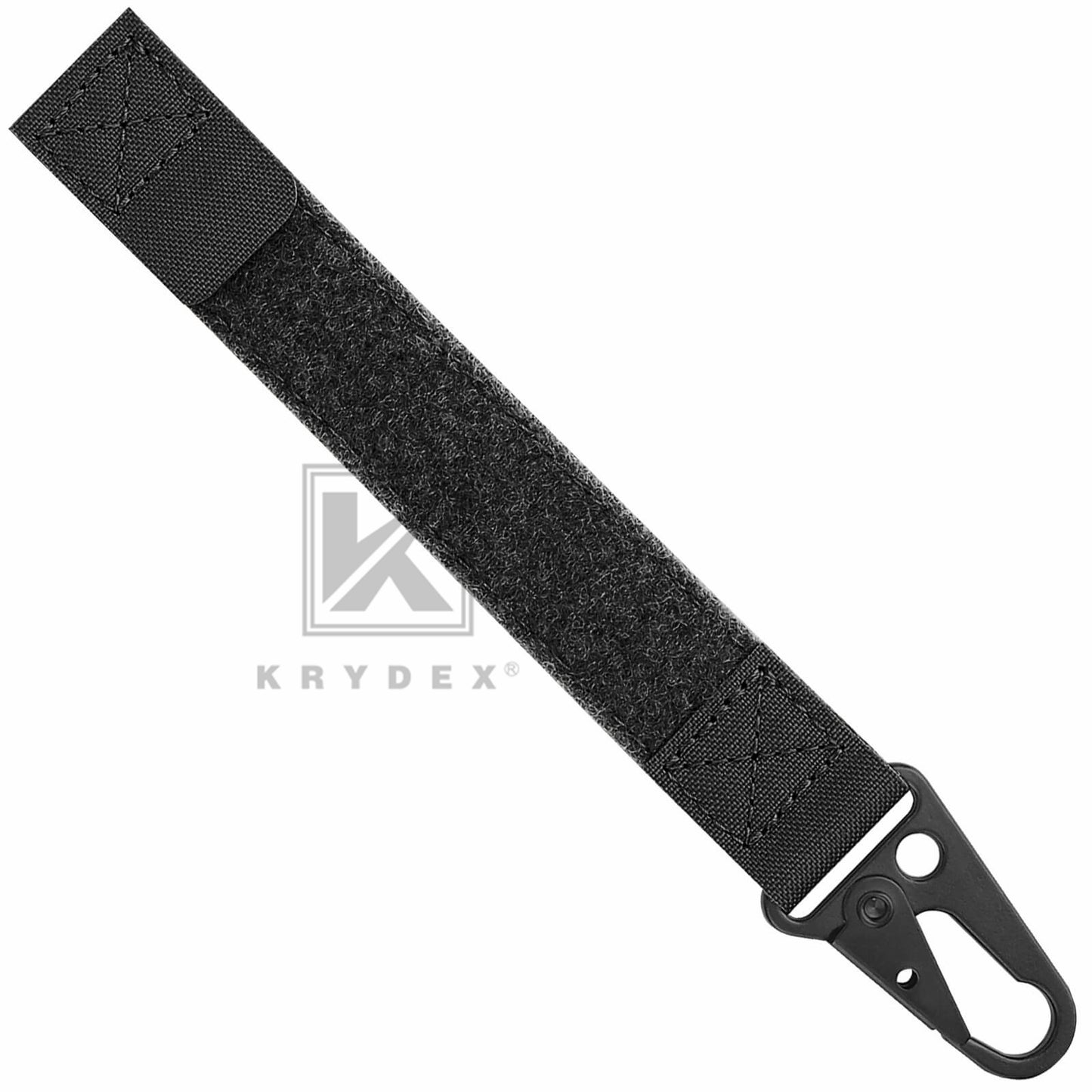 Krydex Tactical Belt Keeper Utility Hook Key Holder Keychain Gloves Carabiner Chemstick Clip MOLLE / Hook & Loop Battle Belt & Plate Carrier