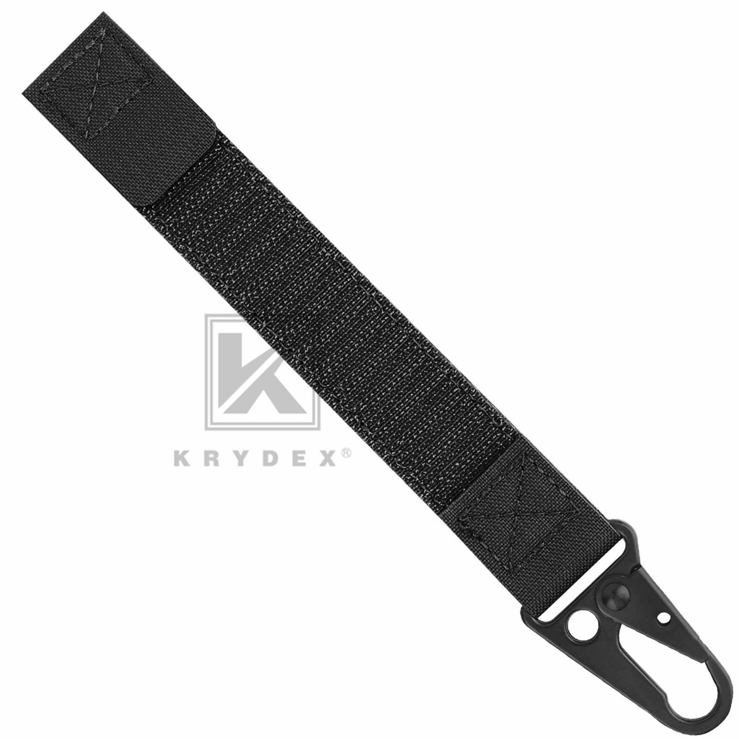 Krydex Tactical Belt Keeper Utility Hook Key Holder Keychain Gloves Carabiner Chemstick Clip MOLLE / Hook & Loop Battle Belt & Plate Carrier