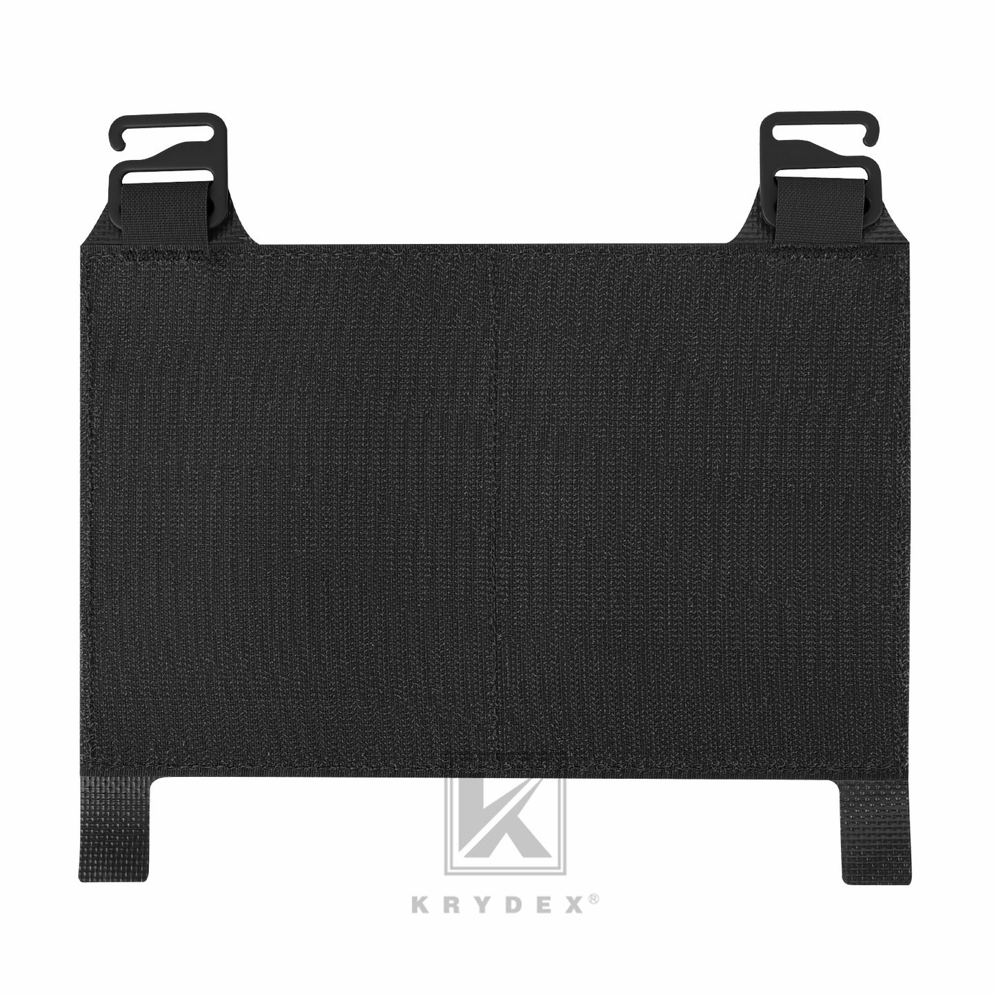 KRYDEX Tactical MOLLE Front Flap Adapt Laser Cut Panel Detachable For Tactical Vest Plate Carrier