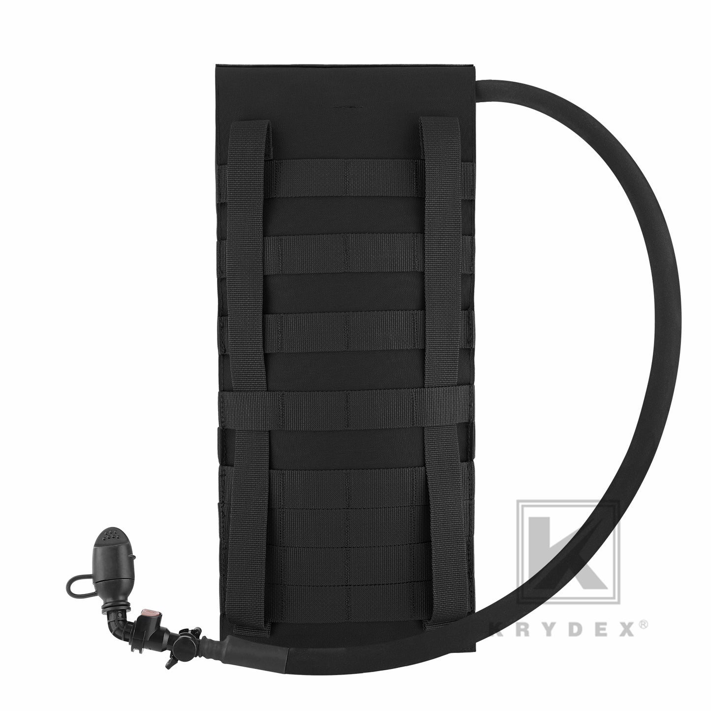 Krydex Tactical MOLLE Hydration Pack 100 oz Carrier 3L Water Bladder Pouch Modular Pack Bag