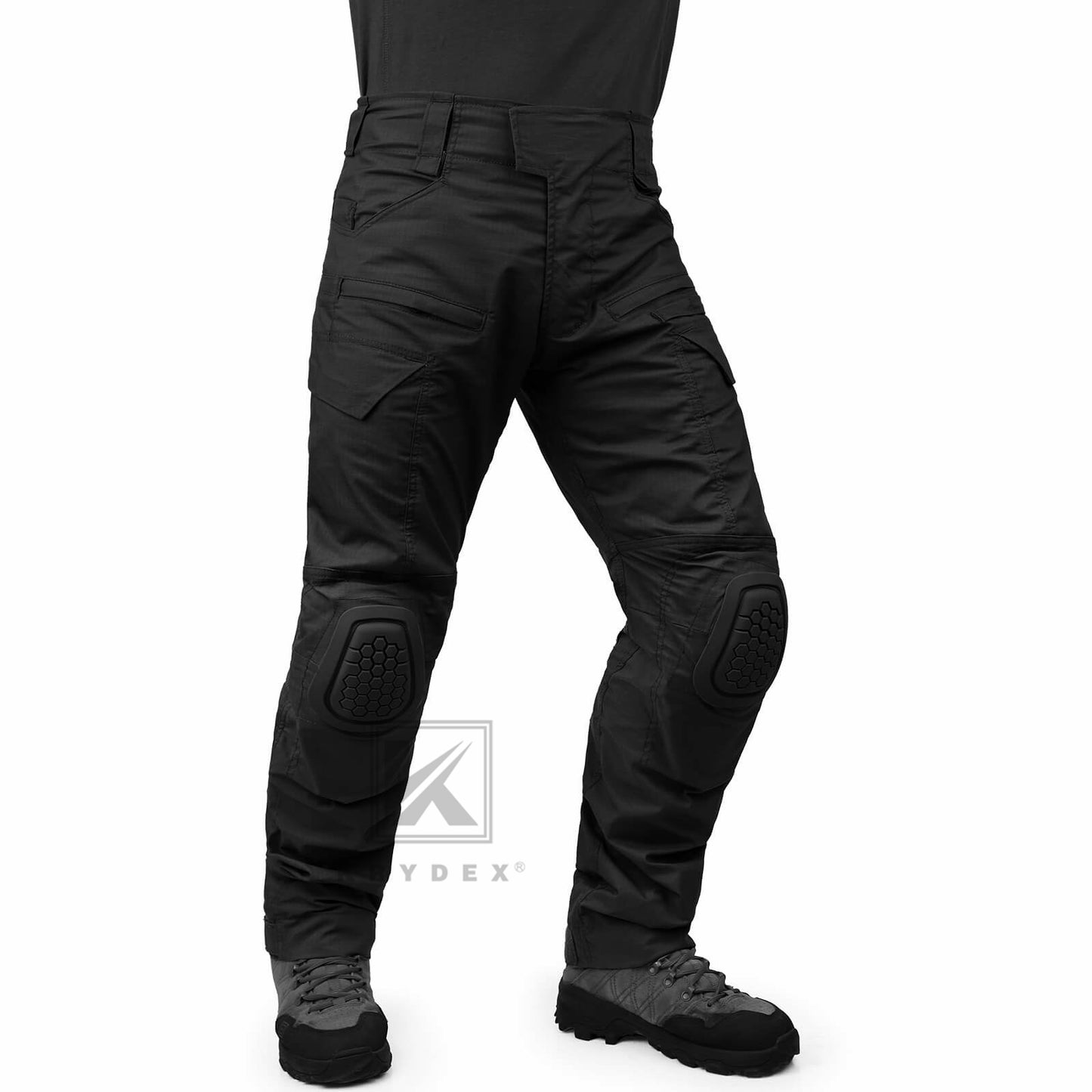 Krydex Tactical Men’s Combat Pants with Knee Pads Uniform Trousers