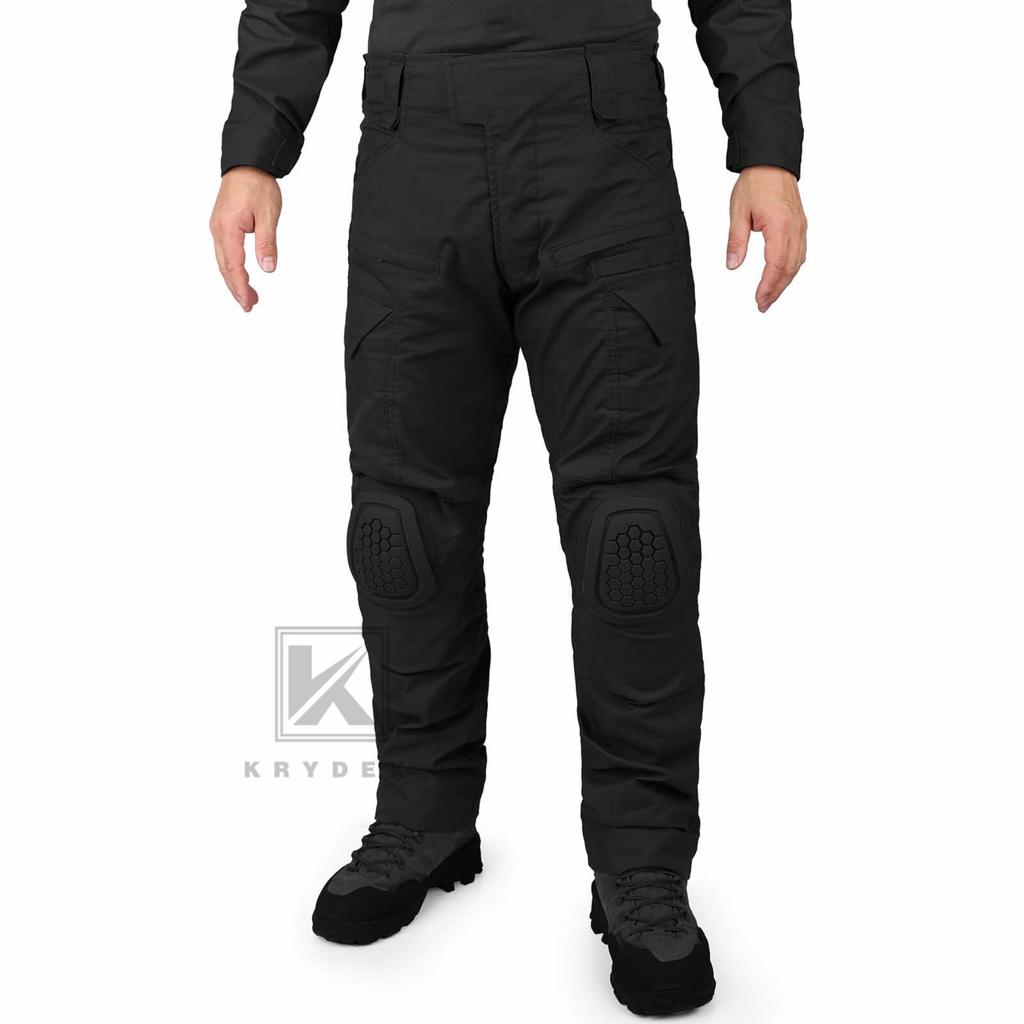 Krydex Tactical Men’s Combat Pants with Knee Pads Uniform Trousers