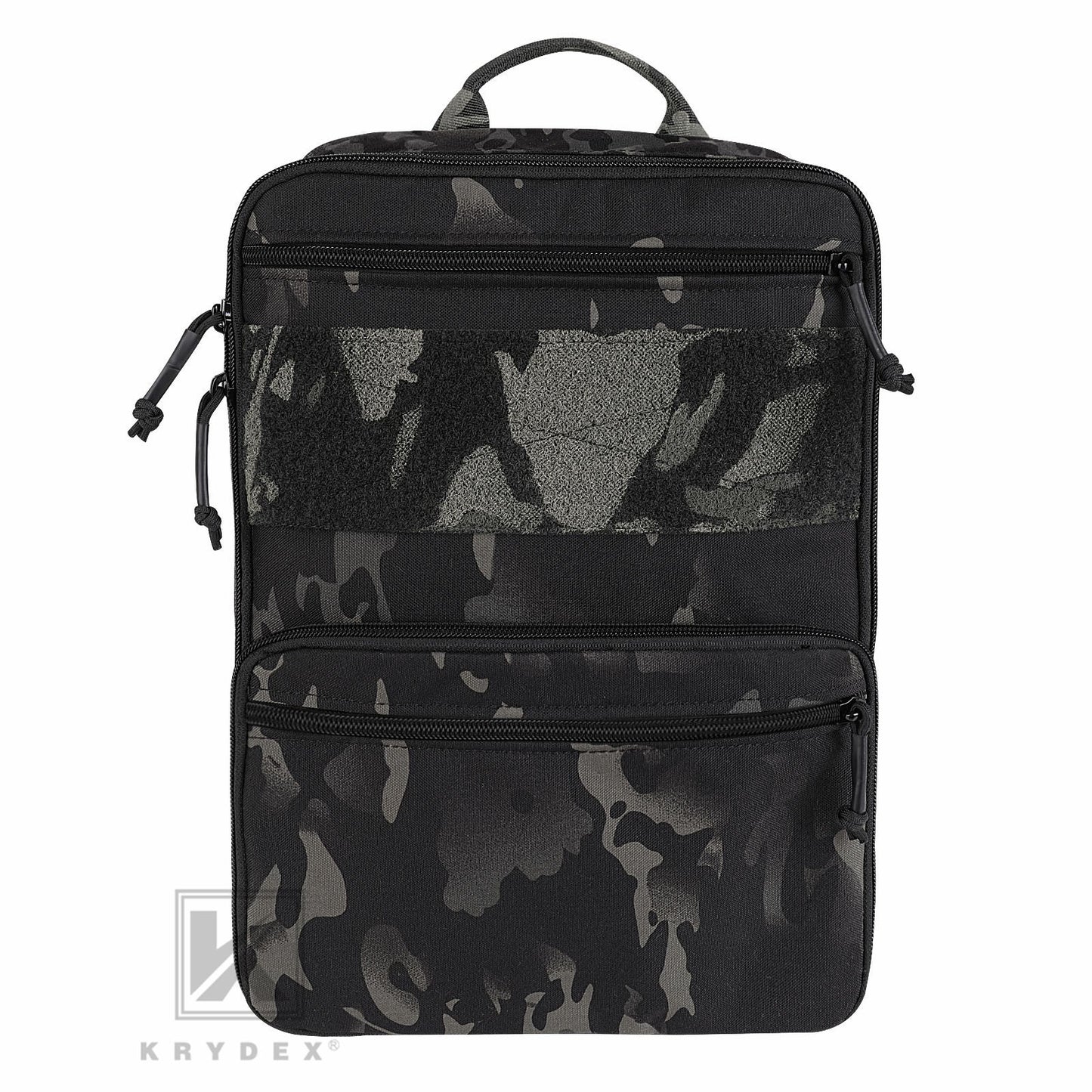 KRYDEX Tactical D3CR Chest Rig 5.56 7.62 Rifle Pistol Mag Pouch Placard Carrier with D3 Flatpack Tactical Backpack