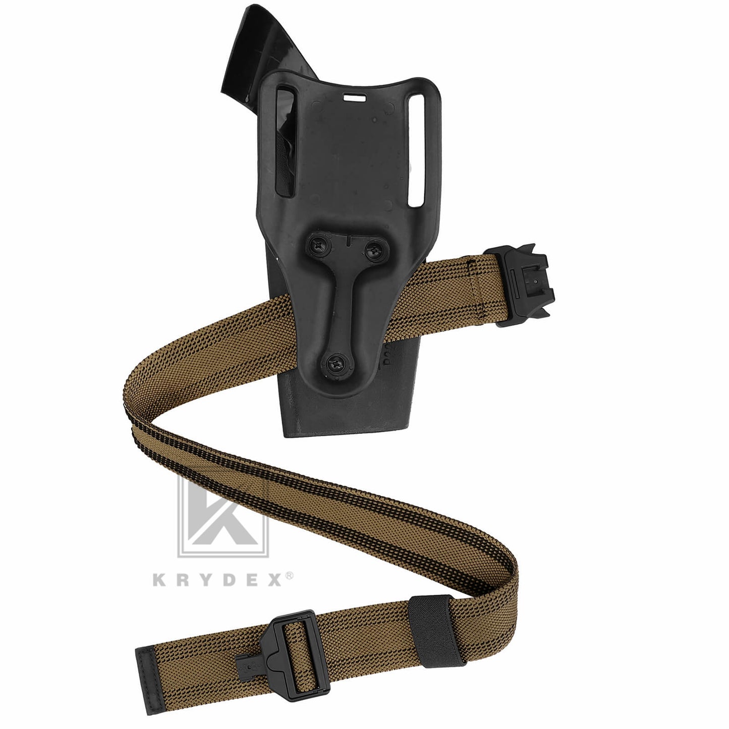 KRYDEX Tactical Leg Strap Magnet Quick Release 1.5" Elastic Thigh Strap Drop Holster