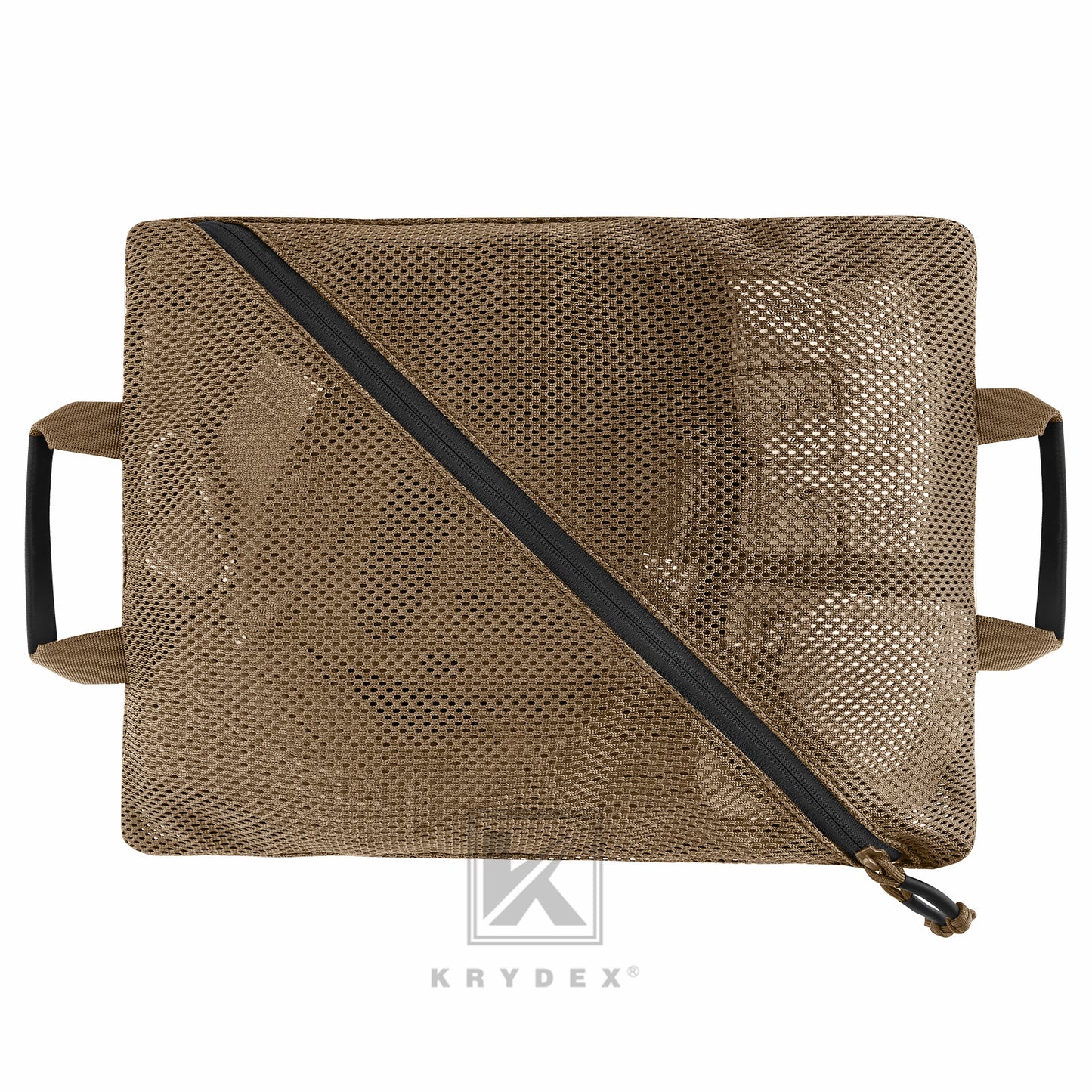 Krydex Tactical Storage Mesh Pouch Set Insert Modular Utility Admin Pockets Travel Organizer EDC Bag