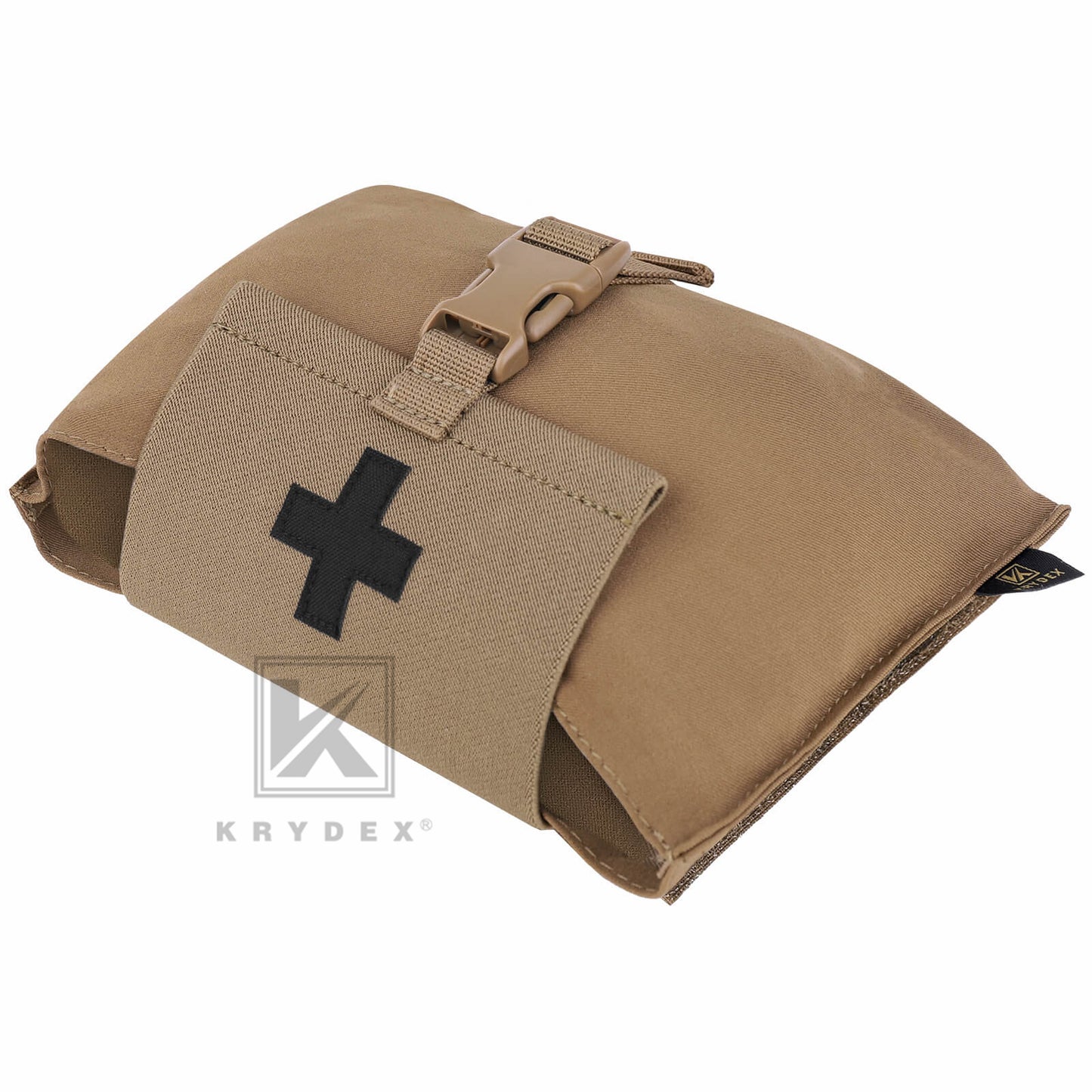KRYDEX Tactical Stretch Blow Out Medical Pouch Rip Away EMT Pouch MOLLE & Belt IFAK Pouch
