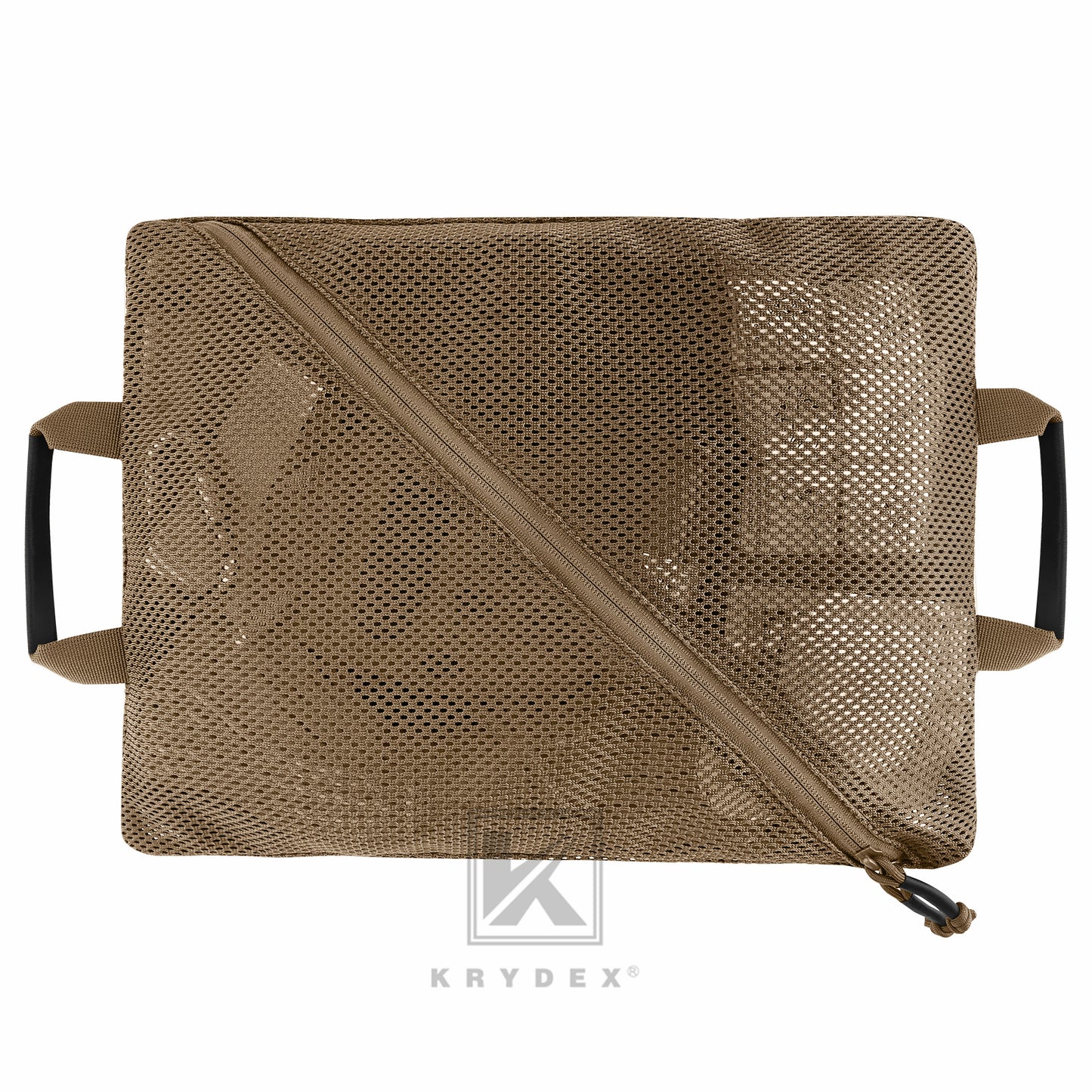 Krydex Tactical Storage Mesh Pouch Set Insert Modular Utility Admin Pockets Travel Organizer EDC Bag