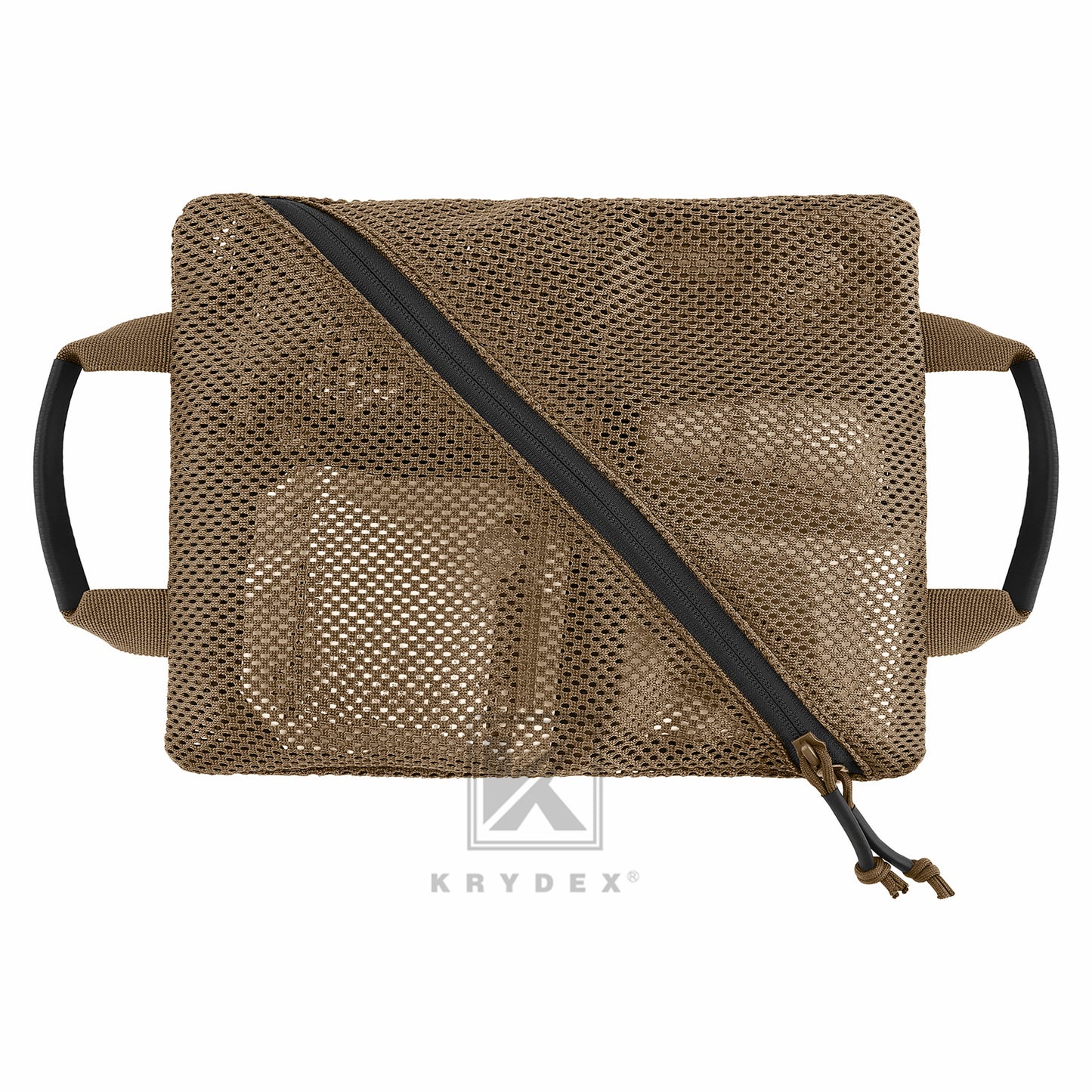 Krydex Tactical Storage Mesh Pouch Set Insert Modular Utility Admin Pockets Travel Organizer EDC Bag