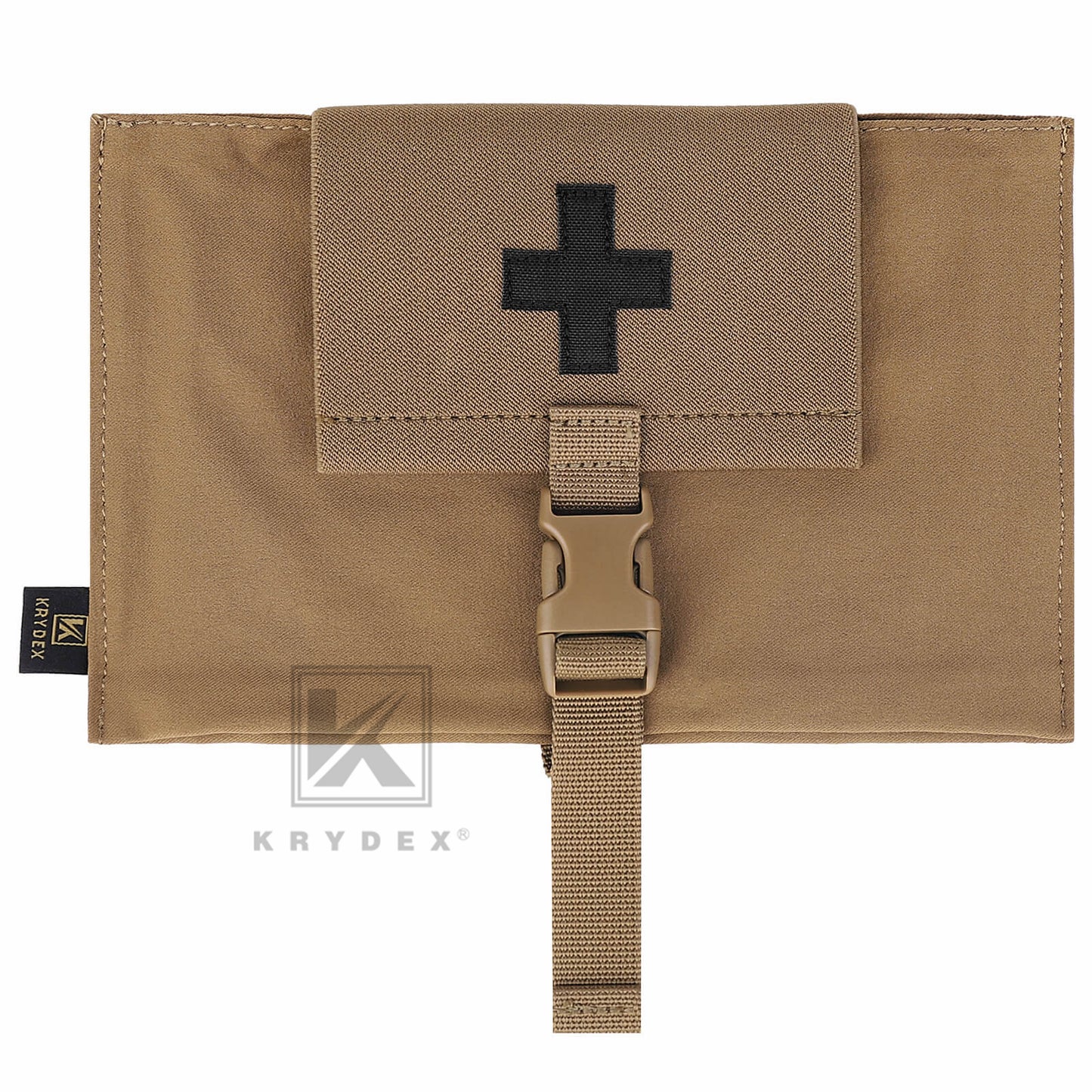 KRYDEX Tactical Stretch Blow Out Medical Pouch Rip Away EMT Pouch MOLLE & Belt IFAK Pouch