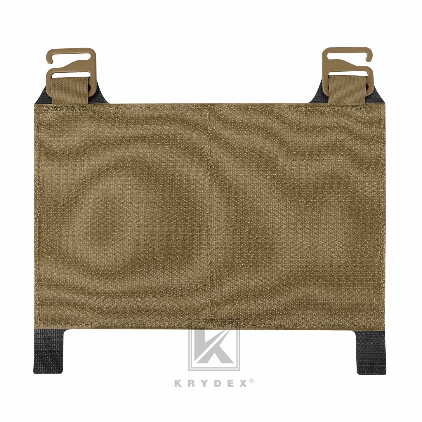 KRYDEX Tactical MOLLE Front Flap Adapt Laser Cut Panel Detachable For Tactical Vest Plate Carrier