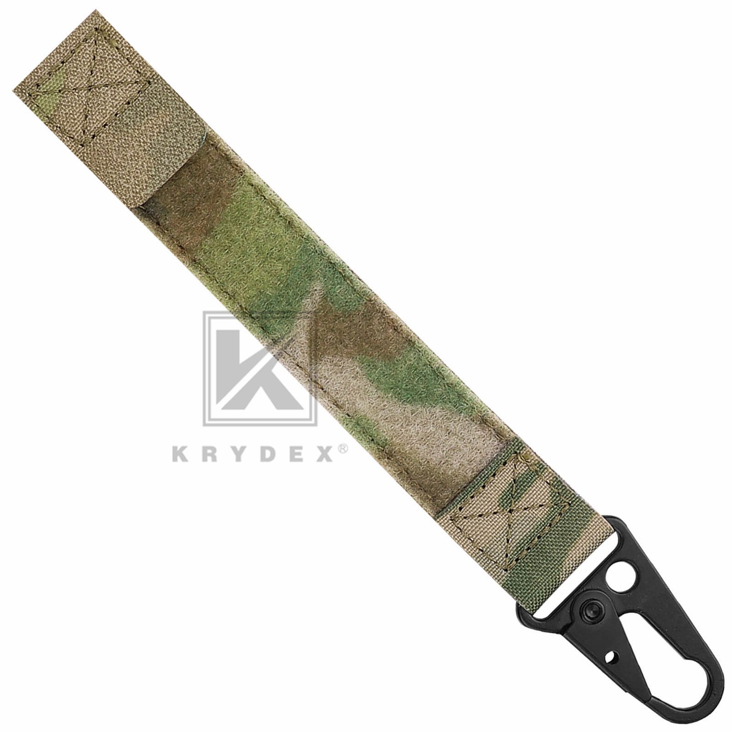 Krydex Tactical Belt Keeper Utility Hook Key Holder Keychain Gloves Carabiner Chemstick Clip MOLLE / Hook & Loop Battle Belt & Plate Carrier
