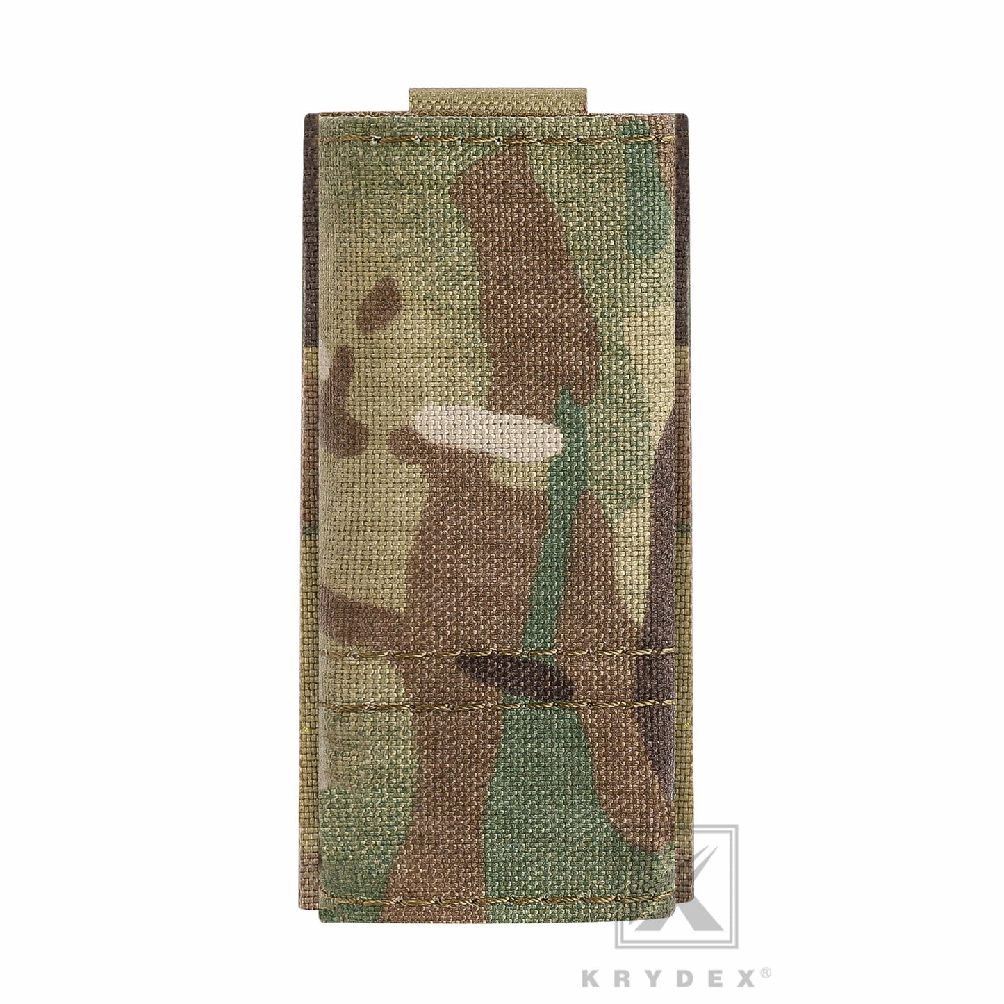 KRYDEX Tactical 9mm Single Pistol Magazine Pouch Mag Holder Duty Belt MOLLE Compatible