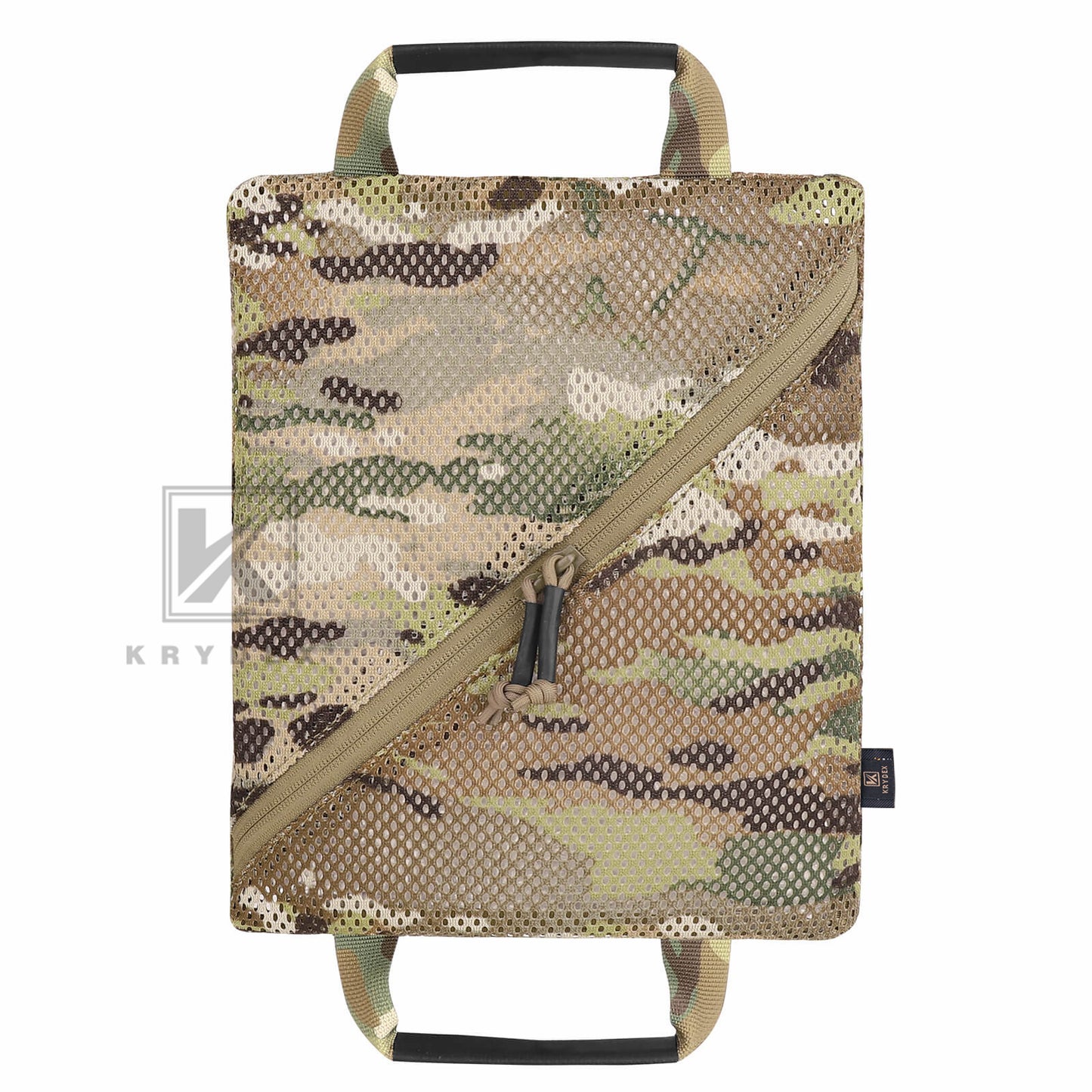 Krydex Tactical Storage Mesh Pouch Set Insert Modular Utility Admin Pockets Travel Organizer EDC Bag