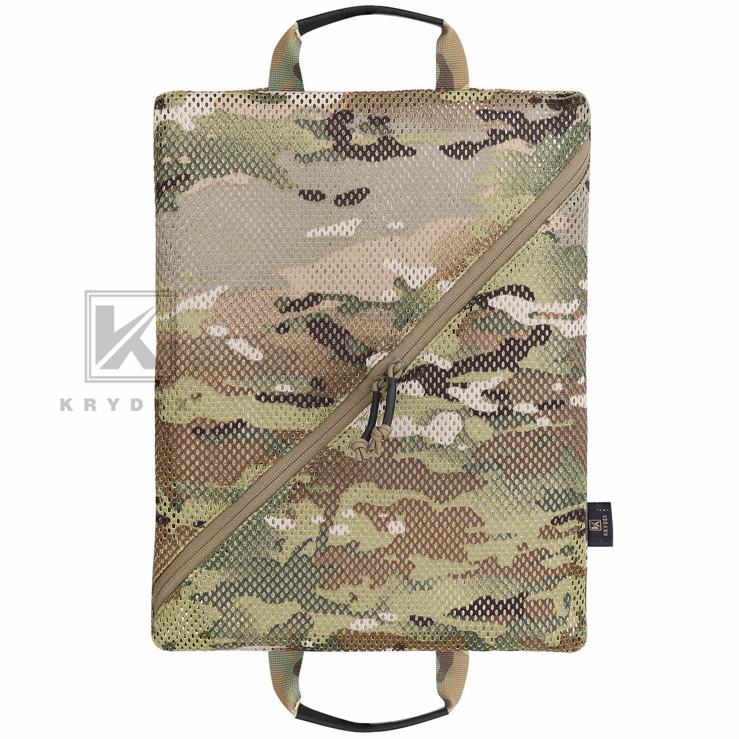 Krydex Tactical Storage Mesh Pouch Set Insert Modular Utility Admin Pockets Travel Organizer EDC Bag