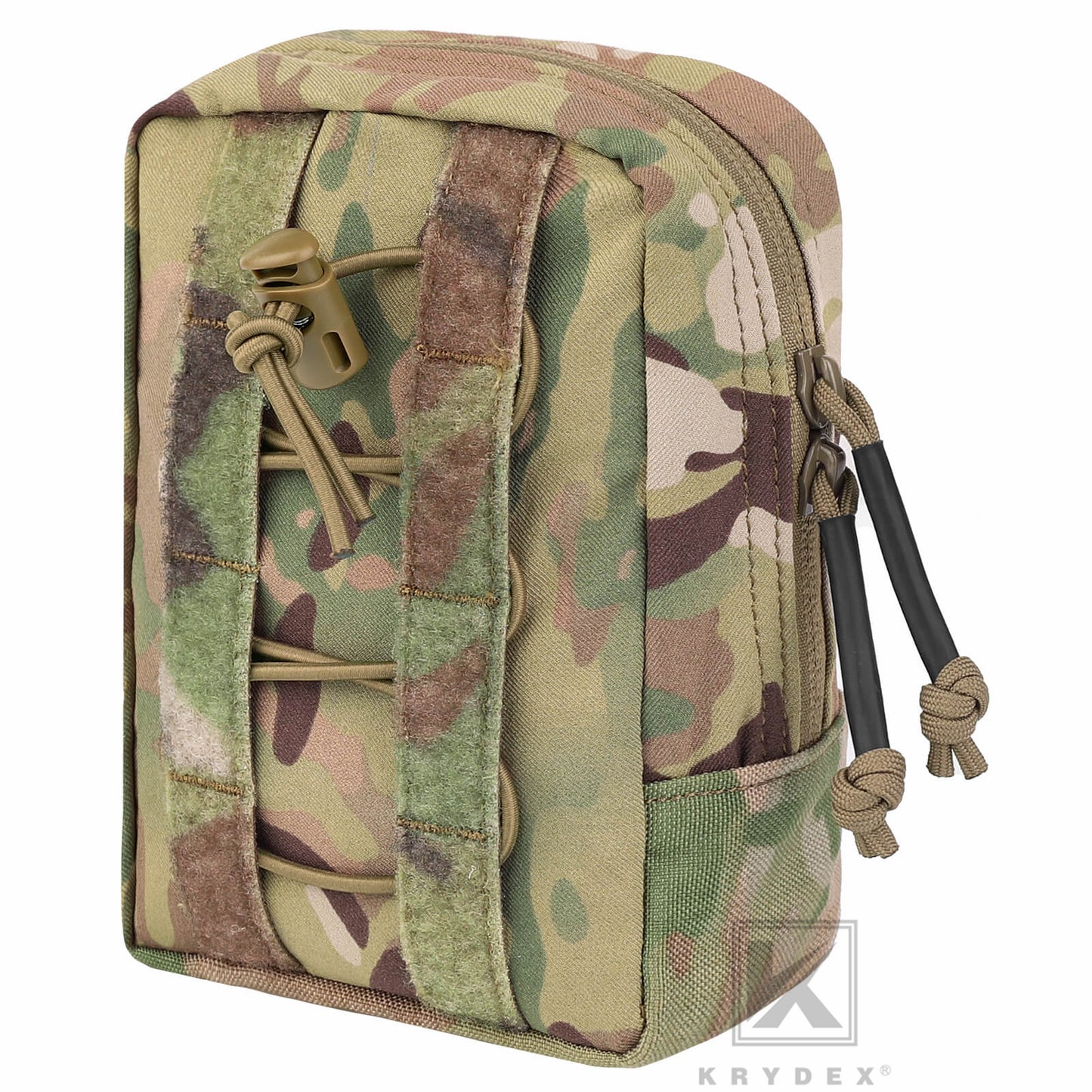 KRYDEX Tactical MOLLE / Belt Vertical GP Pouch General Purpose Bag