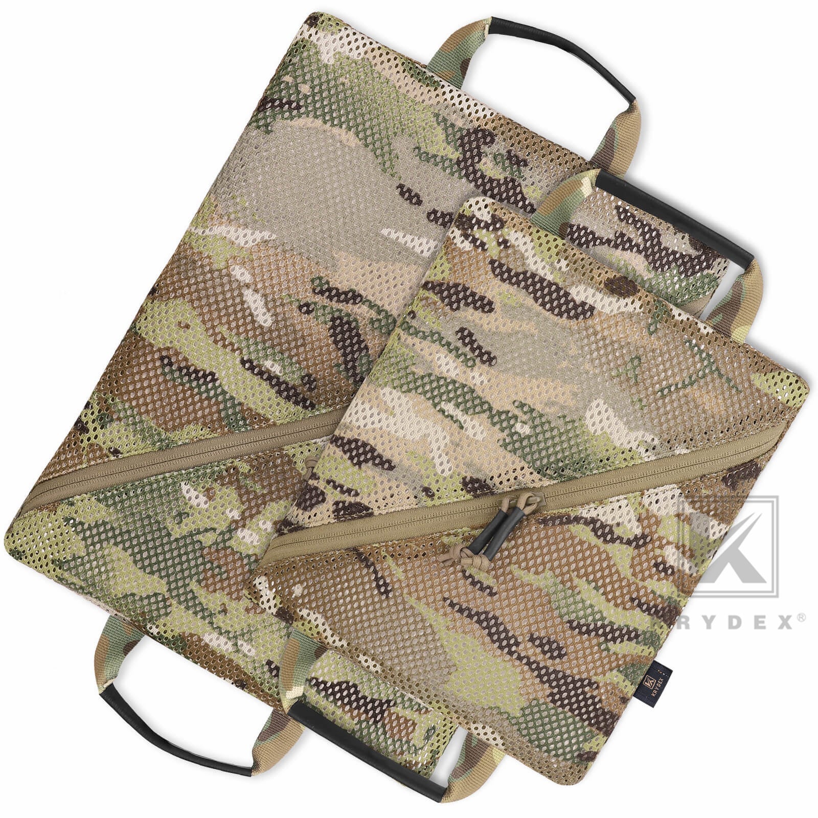 thumbnail image 2 of 5-Pack Nylon Mesh Drawstring Pouches - Multi-Use Organizer For Phones, Sunglasses, & Electronics (3.5" X 7.3") 2 of 12