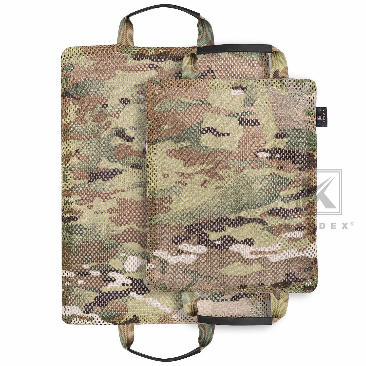 Krydex Tactical Storage Mesh Pouch Set Insert Modular Utility Admin Pockets Travel Organizer EDC Bag