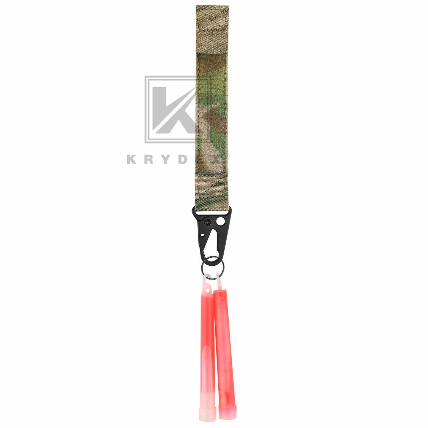 Krydex Tactical Belt Keeper Utility Hook Key Holder Keychain Gloves Carabiner Chemstick Clip MOLLE / Hook & Loop Battle Belt & Plate Carrier