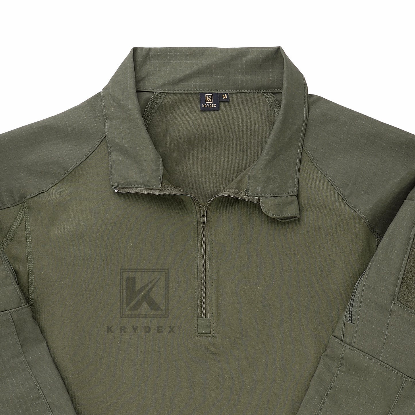 Krydex Tactical Men’s Combat Shirts with Elbow Pads Uniform