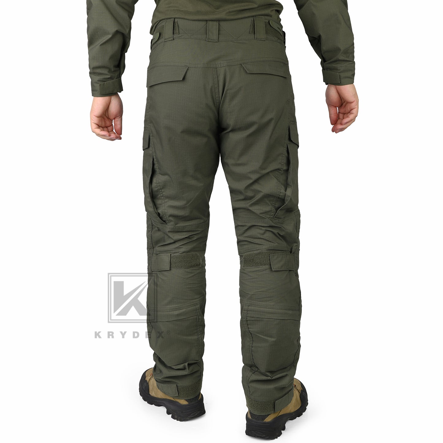 Krydex Tactical Men’s Combat Pants with Knee Pads Uniform Trousers