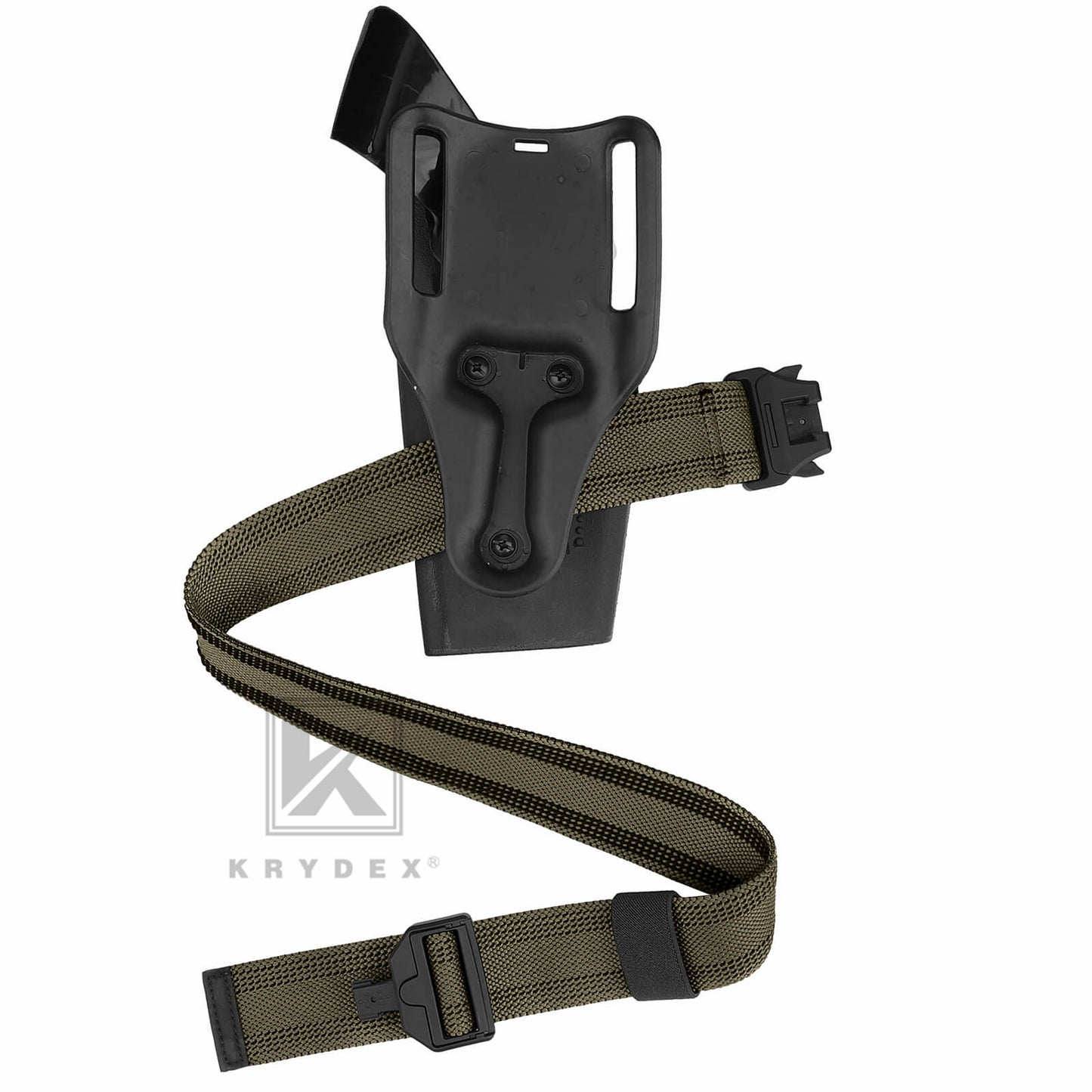 KRYDEX Tactical Leg Strap Magnet Quick Release 1.5" Elastic Thigh Strap Drop Holster