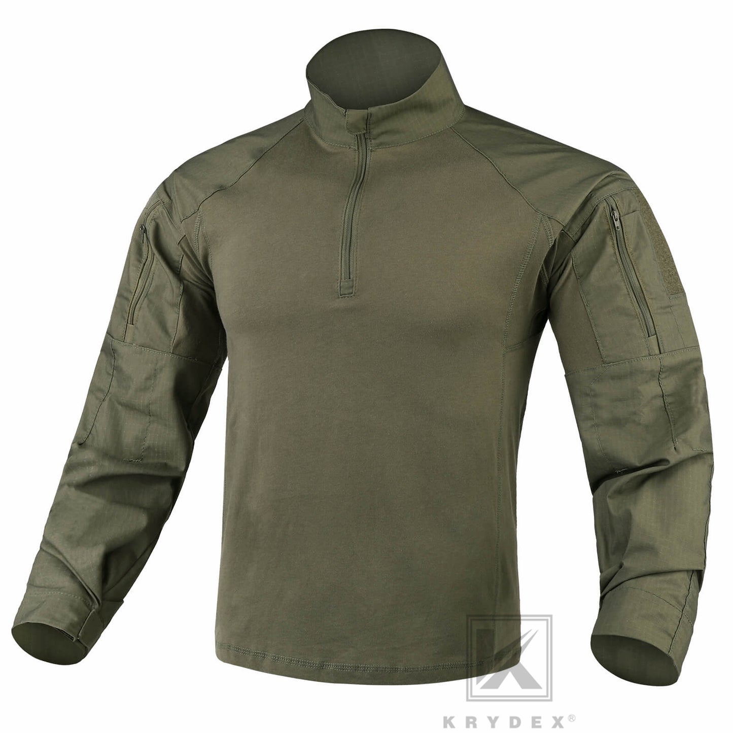 Krydex Tactical Men’s Combat Shirts with Elbow Pads Uniform