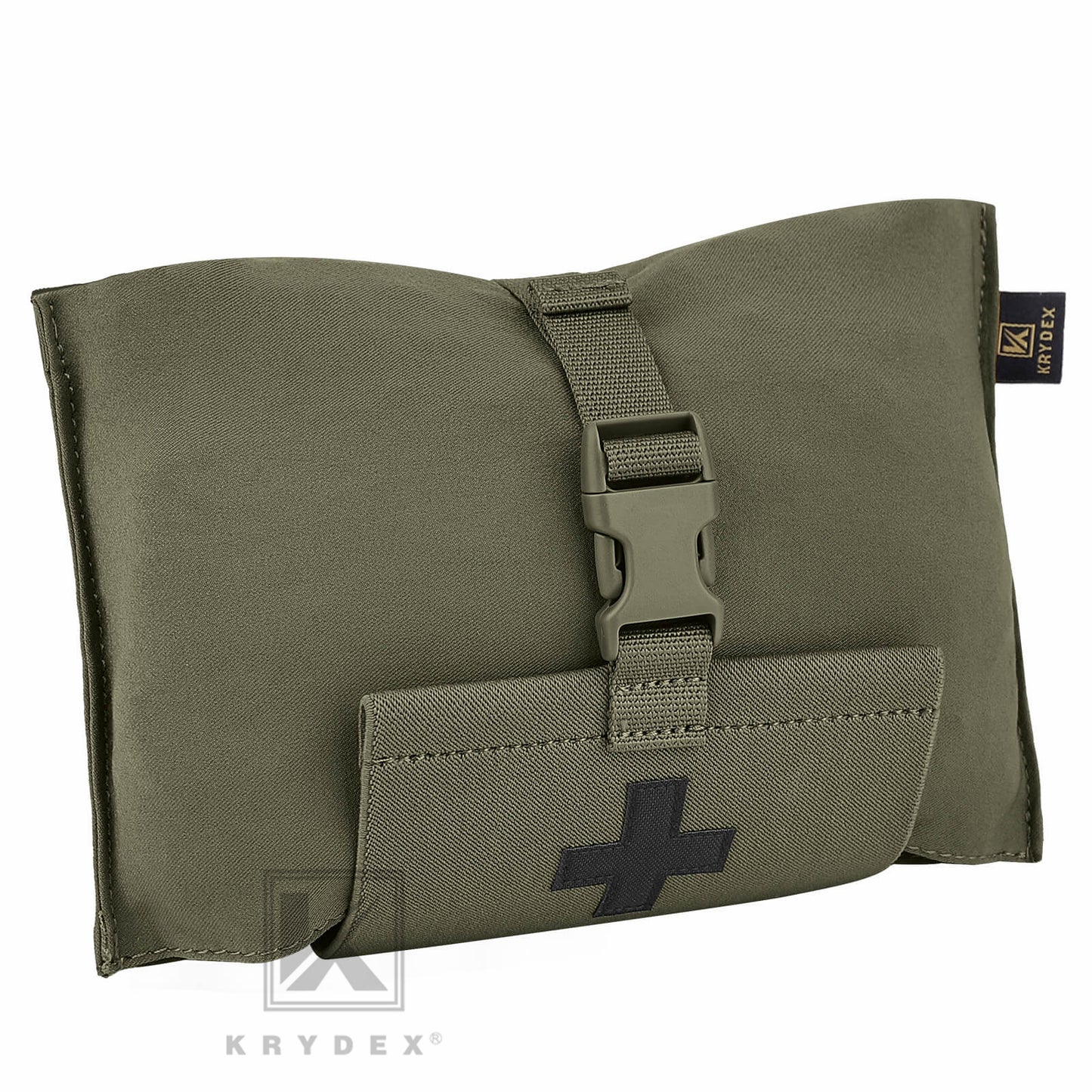 KRYDEX Tactical Stretch Blow Out Medical Pouch Rip Away EMT Pouch MOLLE & Belt IFAK Pouch