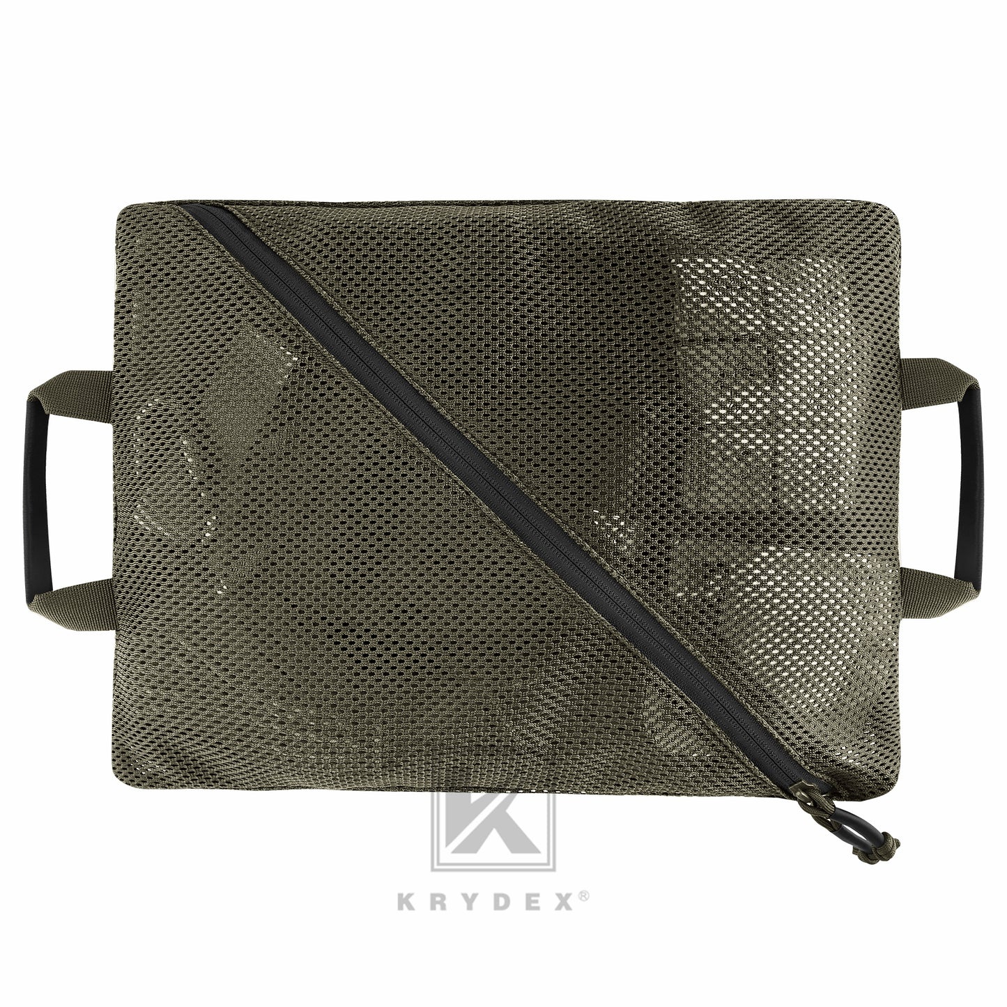 Krydex Tactical Storage Mesh Pouch Set Insert Modular Utility Admin Pockets Travel Organizer EDC Bag