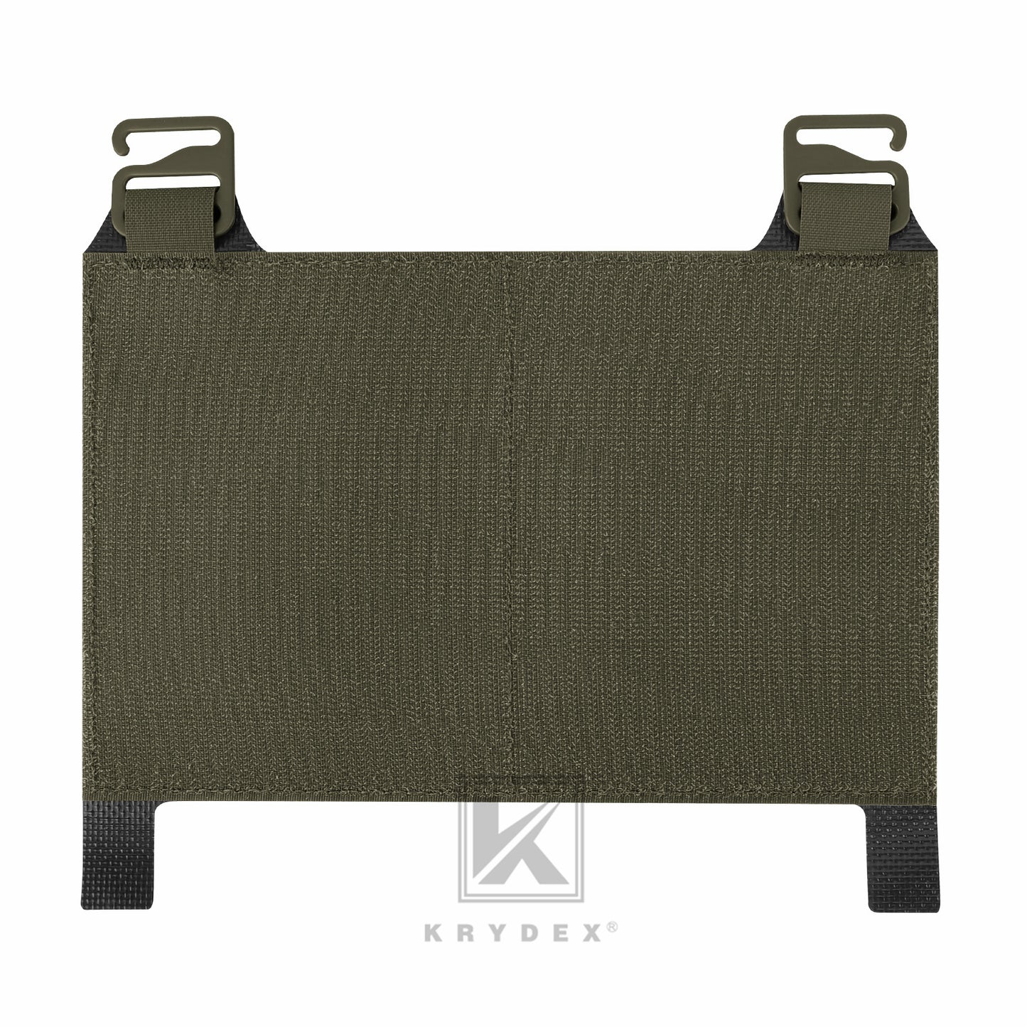 KRYDEX Tactical MOLLE Front Flap Adapt Laser Cut Panel Detachable For Tactical Vest Plate Carrier