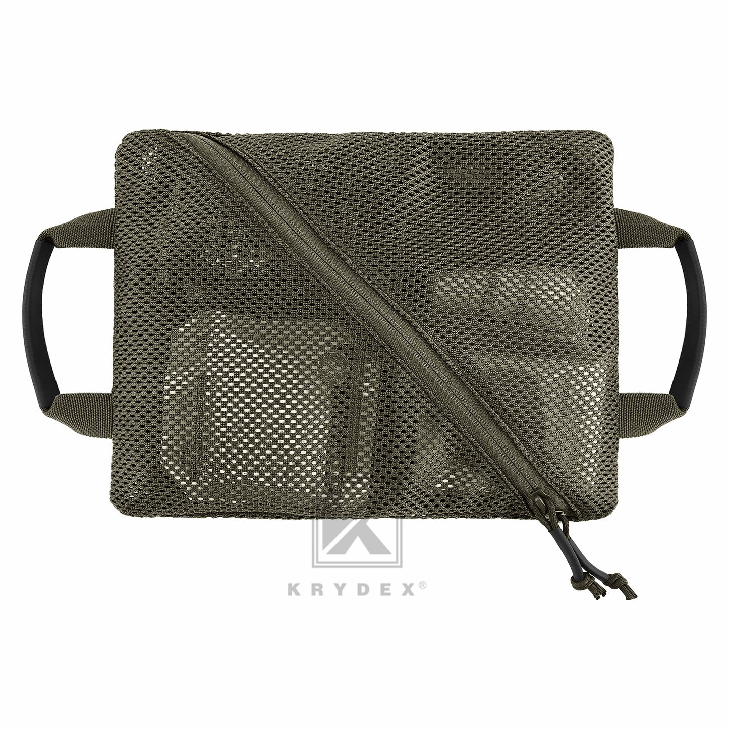 Krydex Tactical Storage Mesh Pouch Set Insert Modular Utility Admin Pockets Travel Organizer EDC Bag