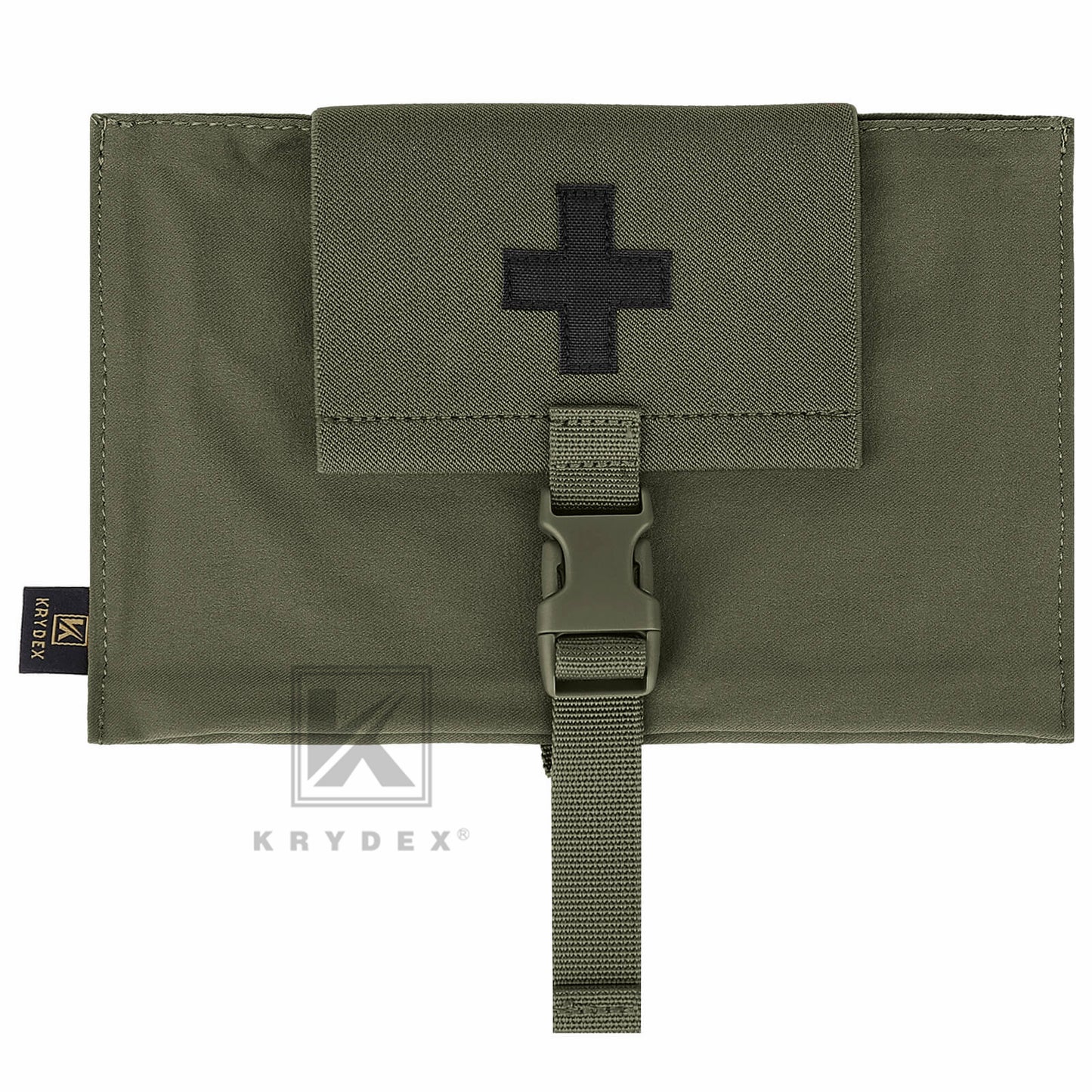 KRYDEX Tactical Stretch Blow Out Medical Pouch Rip Away EMT Pouch MOLLE & Belt IFAK Pouch