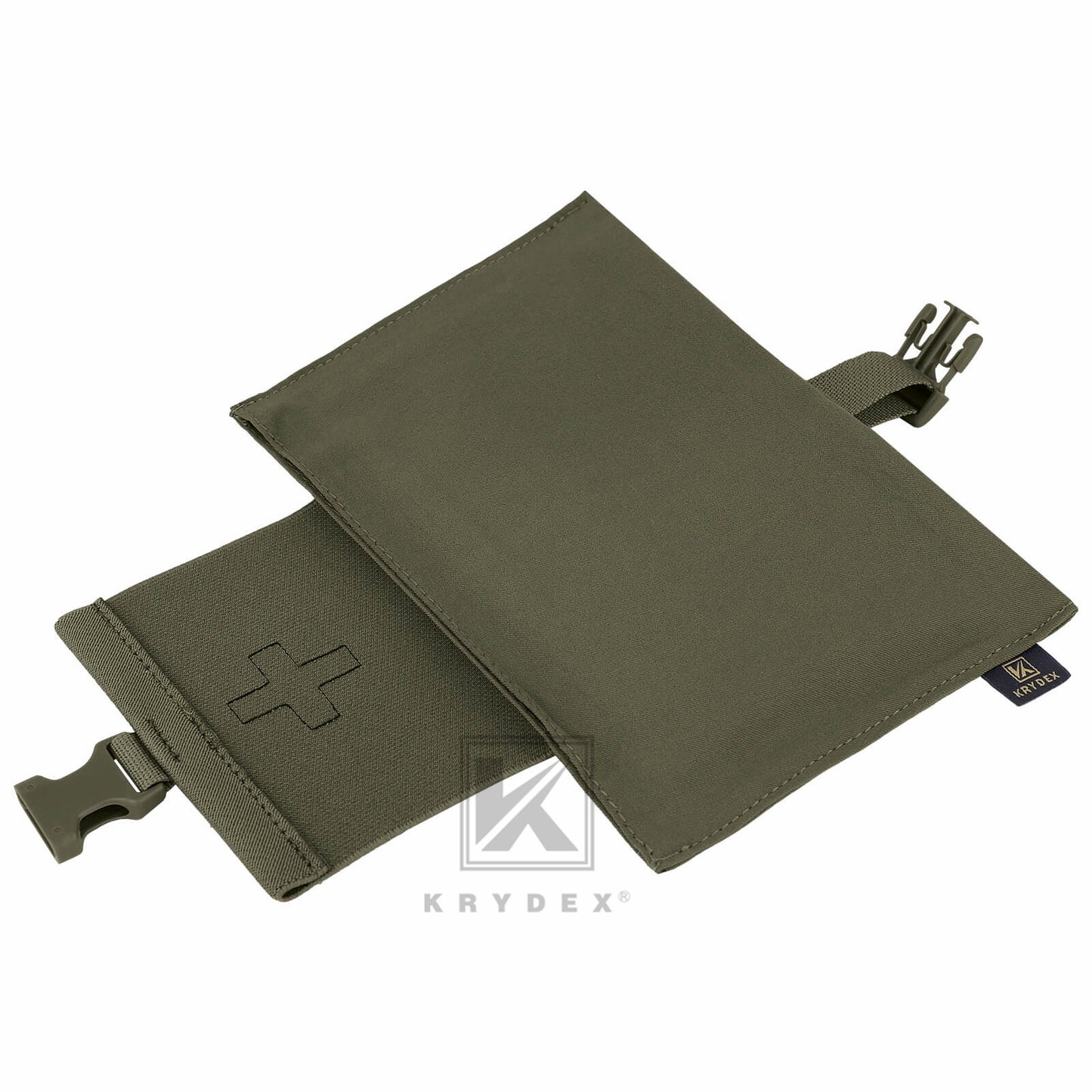 KRYDEX Tactical Stretch Blow Out Medical Pouch Rip Away EMT Pouch MOLLE & Belt IFAK Pouch