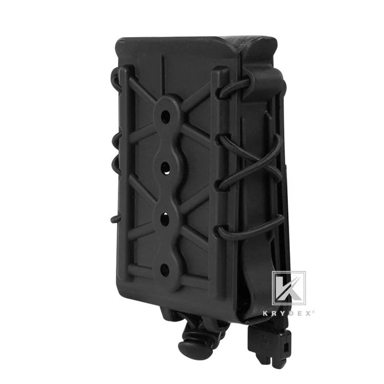 KRYDEX Tactical 5.56 7.62 Mag Pouch MOLLE Magazine Holster Carrier Hard Shell