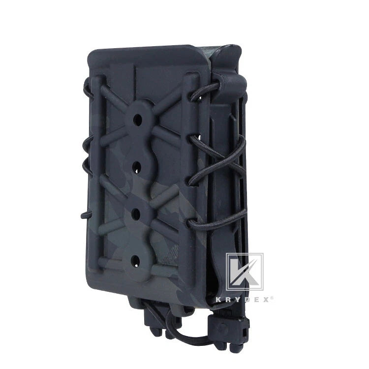 KRYDEX Tactical 5.56 7.62 Mag Pouch MOLLE Magazine Holster Carrier Hard Shell
