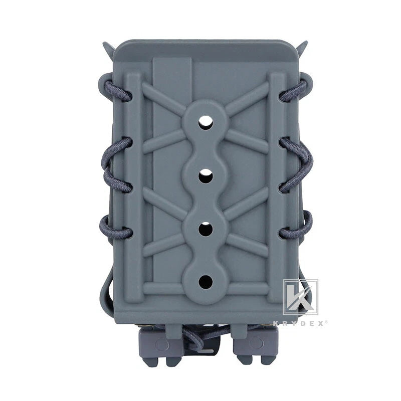 KRYDEX Tactical 5.56 7.62 Mag Pouch MOLLE Magazine Holster Carrier Hard Shell