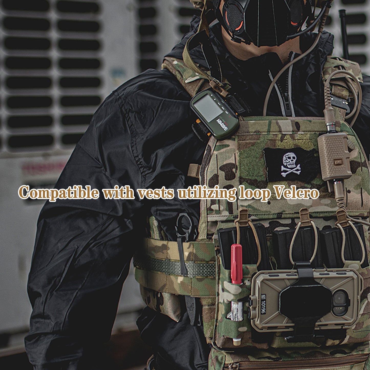 KRYDEX Tactical 3” Assault Cummerbund Tegris Rigid MOLLE Cummerbund for Tactical Vest Slickster FCPC LBT