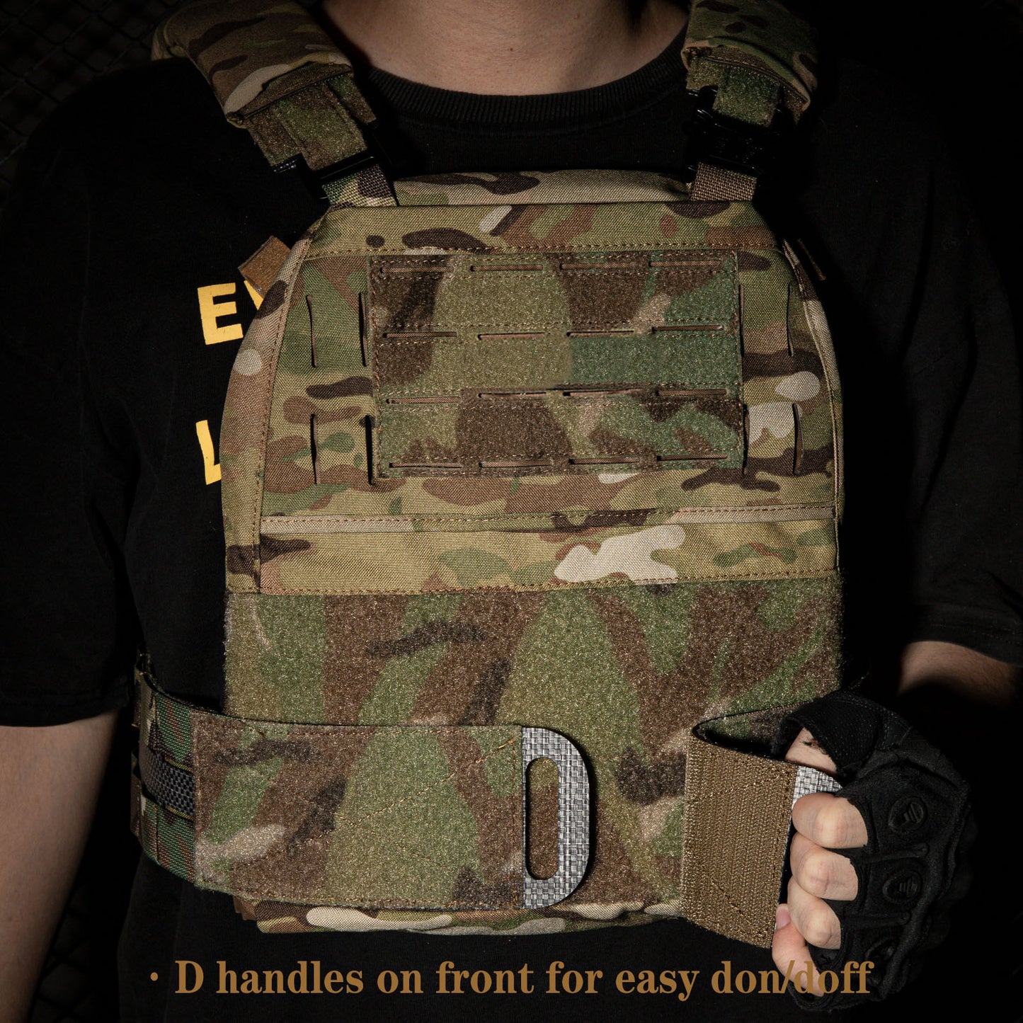 KRYDEX Tactical 3” Assault Cummerbund Tegris Rigid MOLLE Cummerbund for Tactical Vest Slickster FCPC LBT