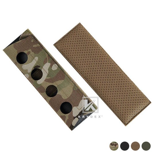 KRYDEX Tactical Breathability Anti-slip Padded Shoulder Pads Strap Cover for Plate Carrier Vest Chest Rig Sling Bag 1Pair