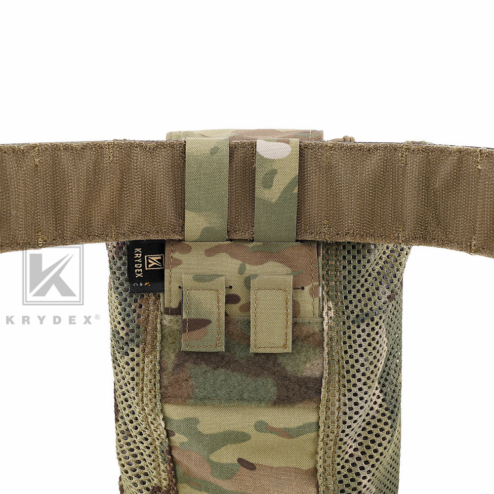 Krydex Tactical Mesh Dump Pouch MOLLE / Belt Drop Pouches Foldable Magazine Pouches Mag Tool Utility Mesh Pack Waistbag