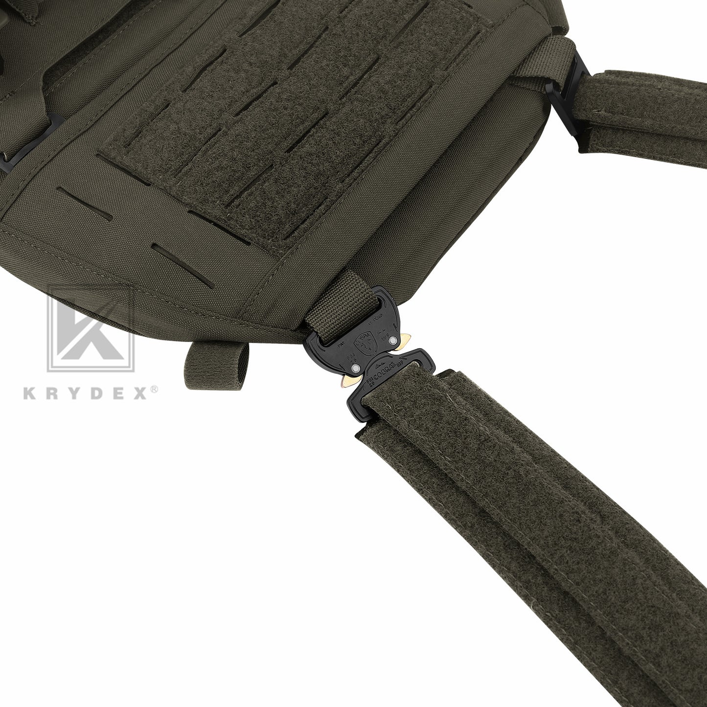 KRYDEX FCPC V5 Plate Carrier with Tegris Assault Cummerbund and KTAR Front Flap